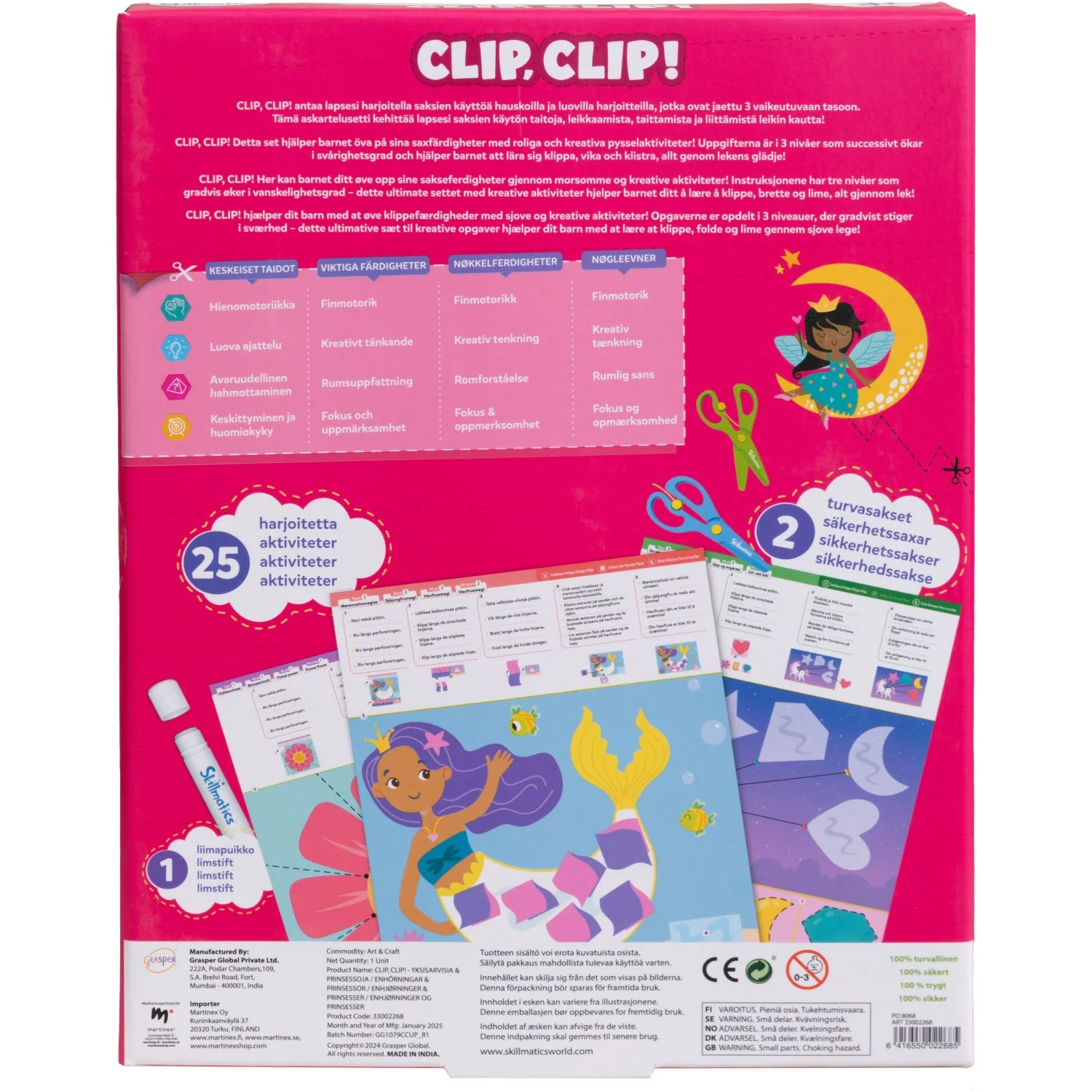 Skillmatics Clip Clip Unicorns - Image 4