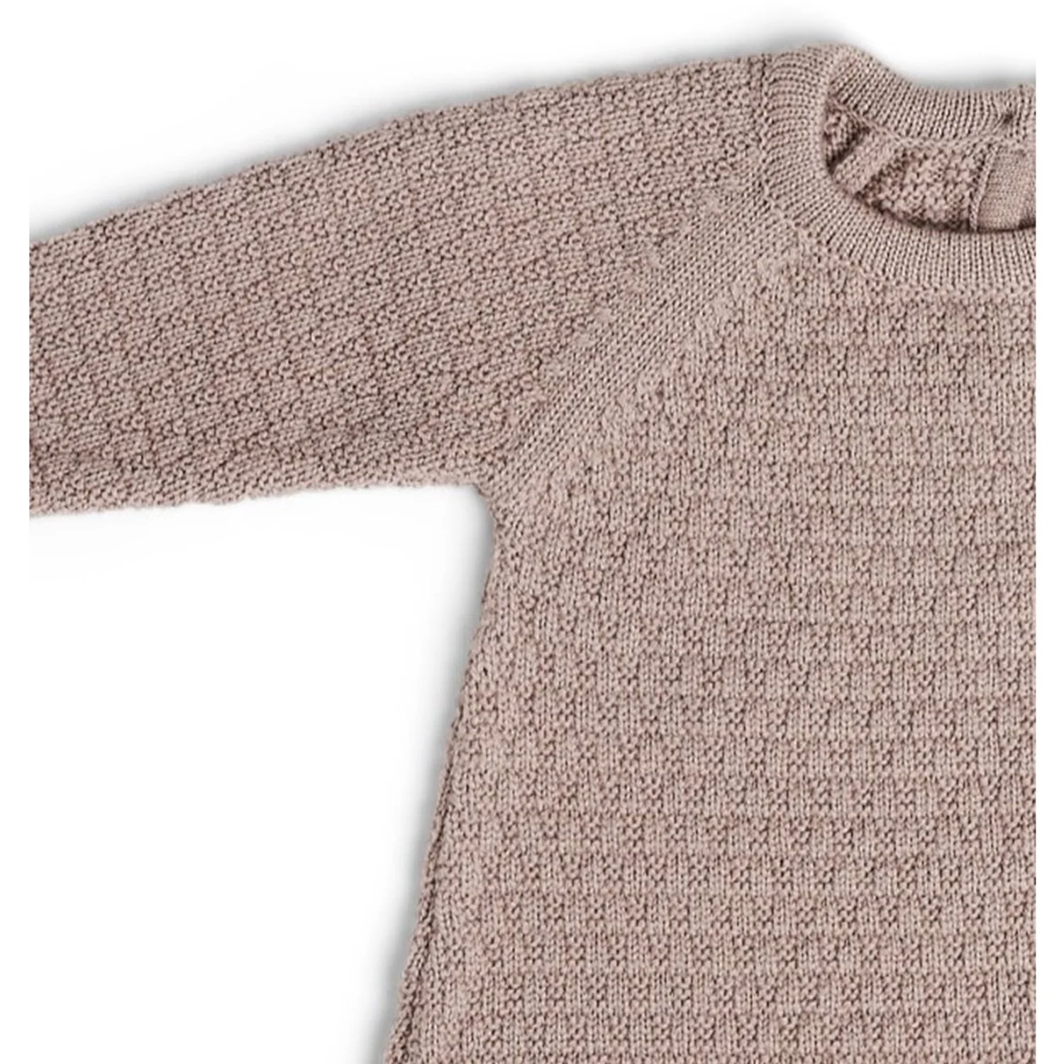 Smallstuff Powder Dress Square Knit Merino Wool - Image 3