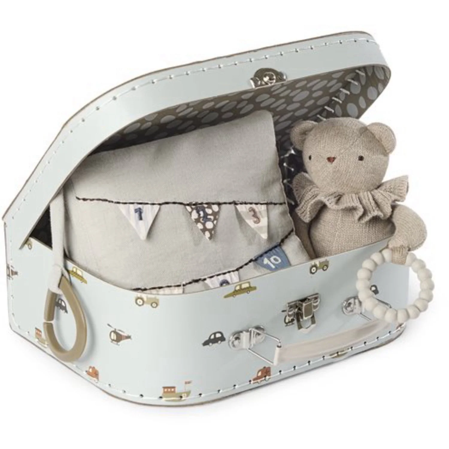 Smallstuff Safari Animals & Engines Suitcase Set - Image 3