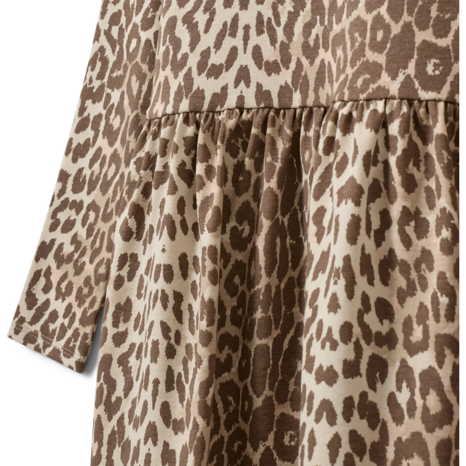 Sofie Schnoor Aop Beige Leopard Berrakb Dress - Image 2