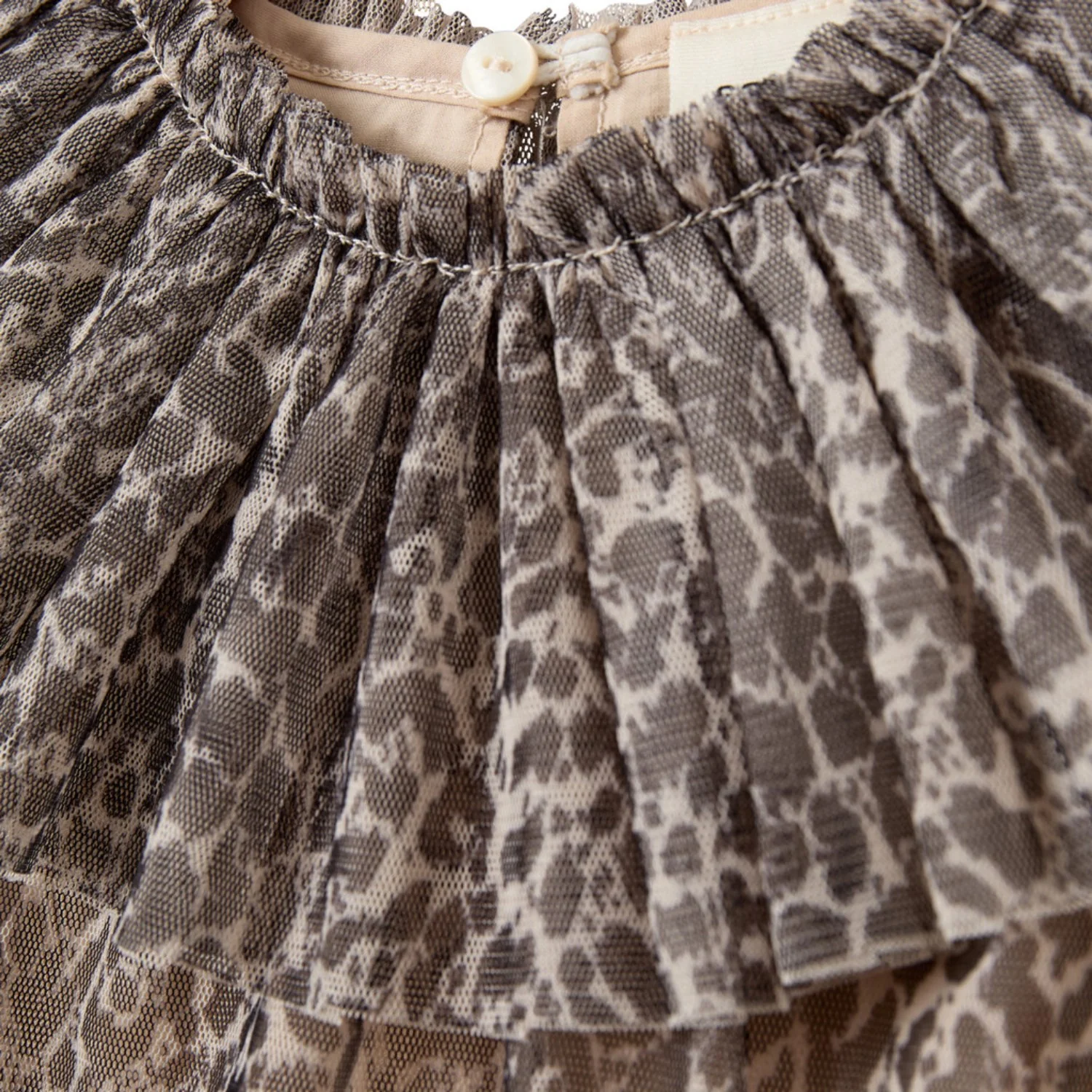 Sofie Schnoor Aop Leo Light Sand Jaimekb Dress - Image 2