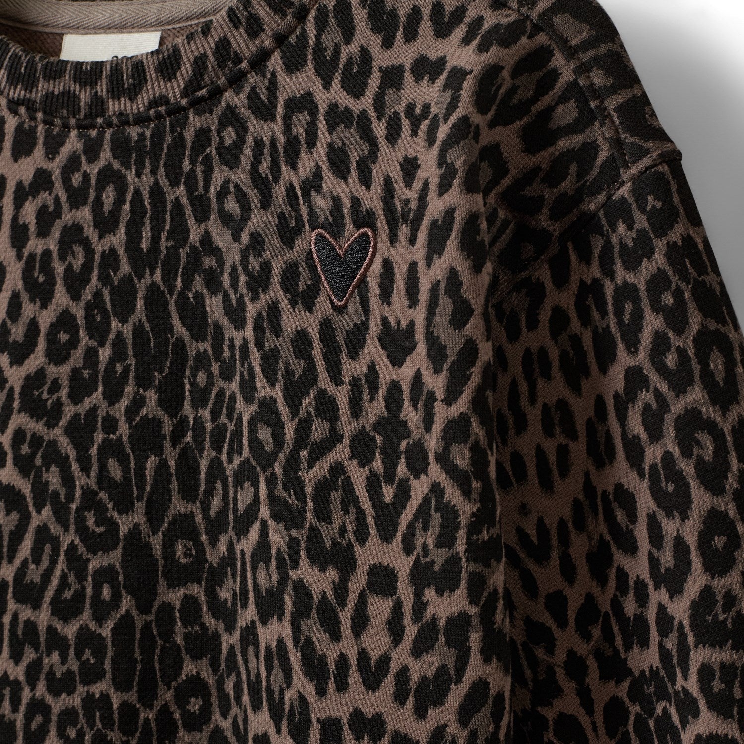 Sofie Schnoor Aop Leopard ElisSK Kids Sweatshirt - Image 2
