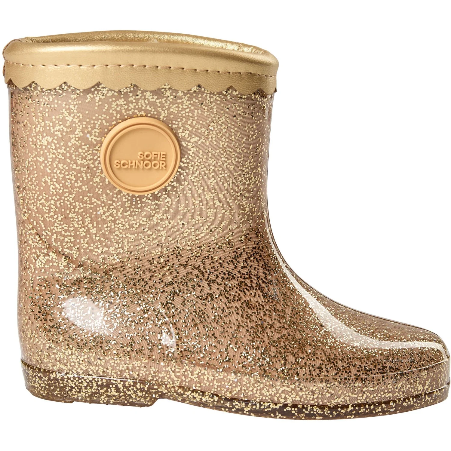 Sofie Schnoor Champagne PerlaSK Rubber Boot - Image 2