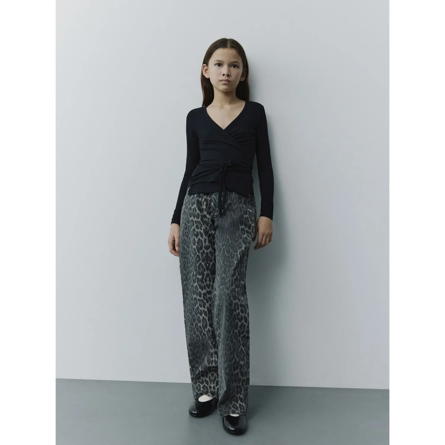 Sofie Schnoor Grey Leopard SiennaSY Jeans - Image 3