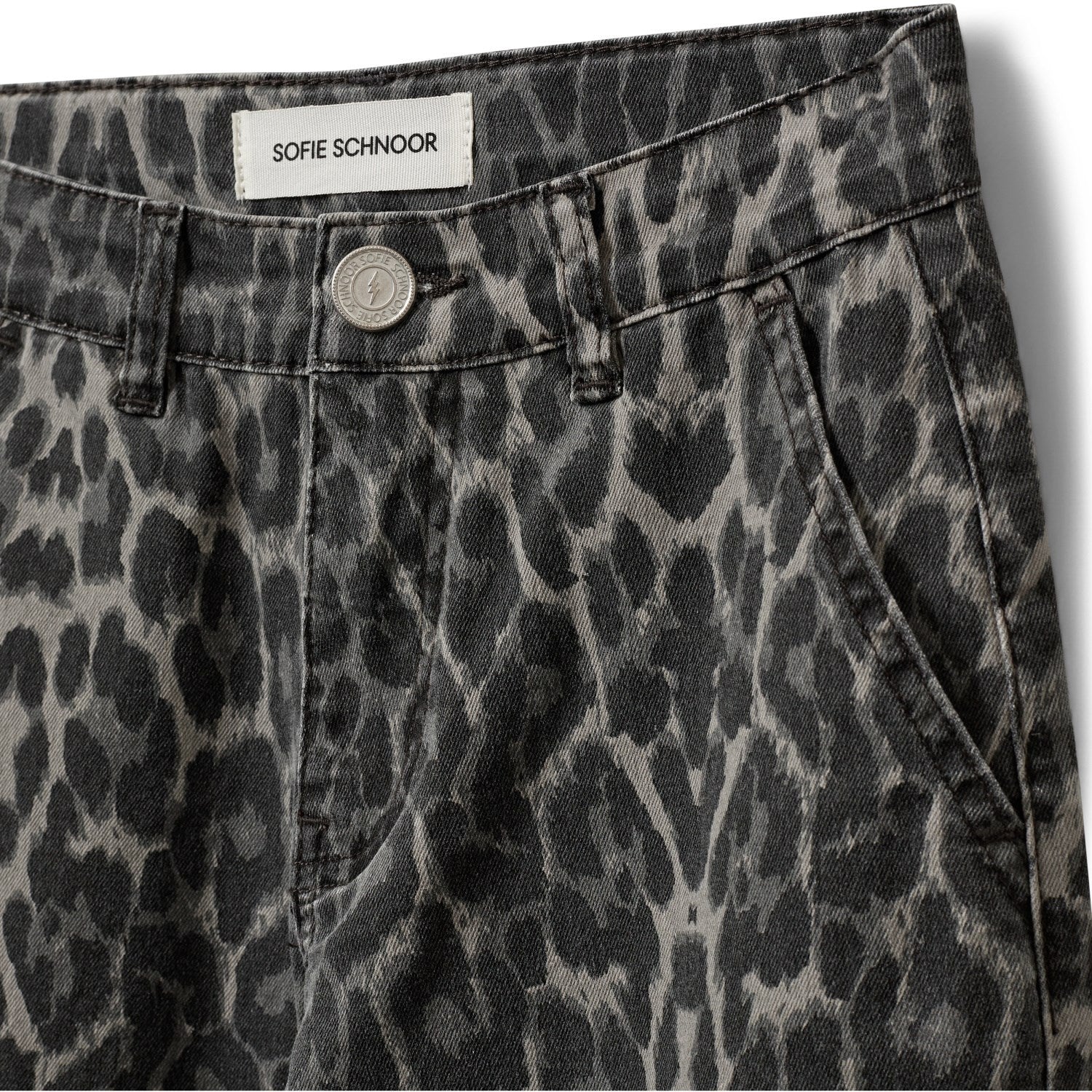 Sofie Schnoor Grey Leopard SiennaSY Jeans - Image 4