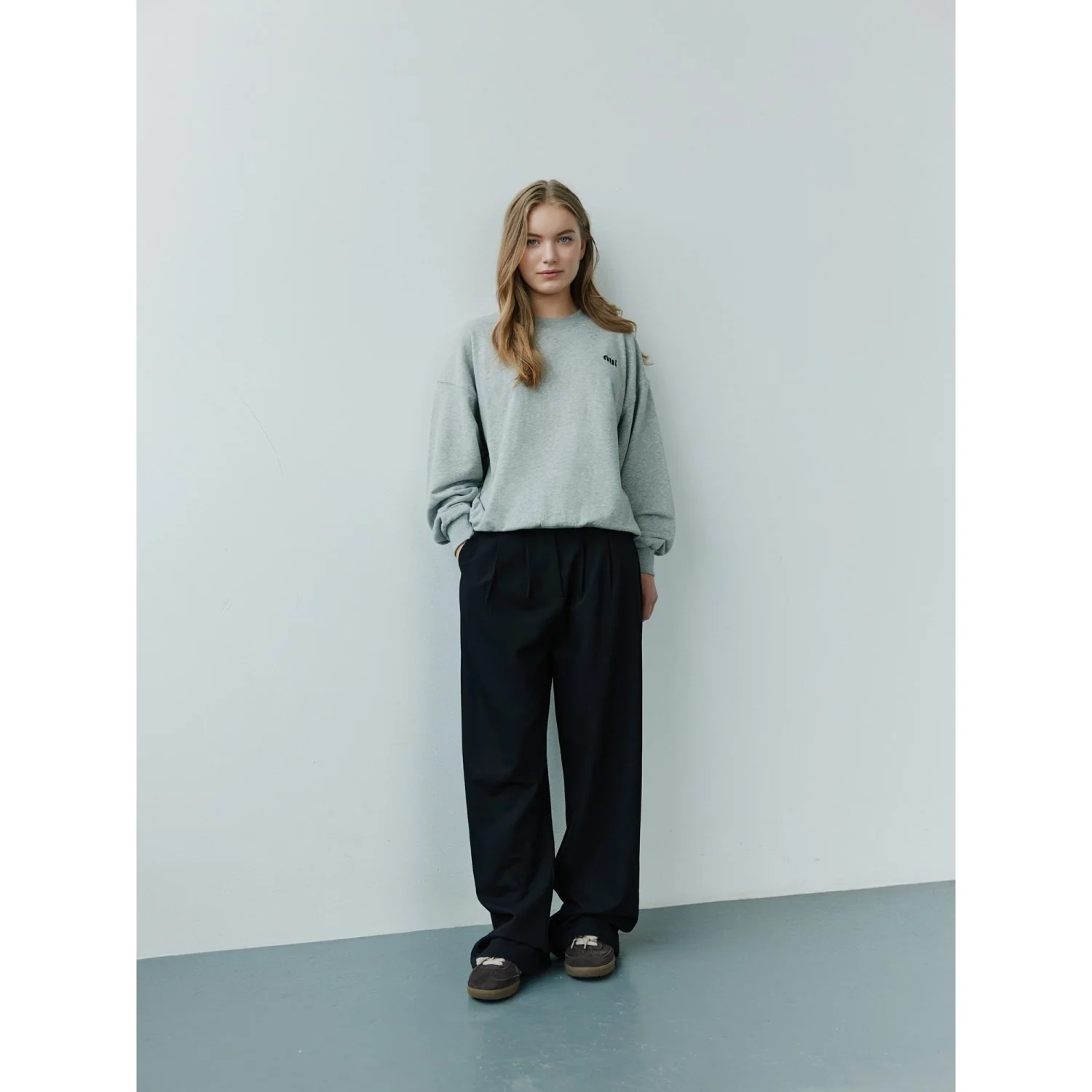 Sofie Schnoor Grey Melange Elisy Sweatshirt - Image 5