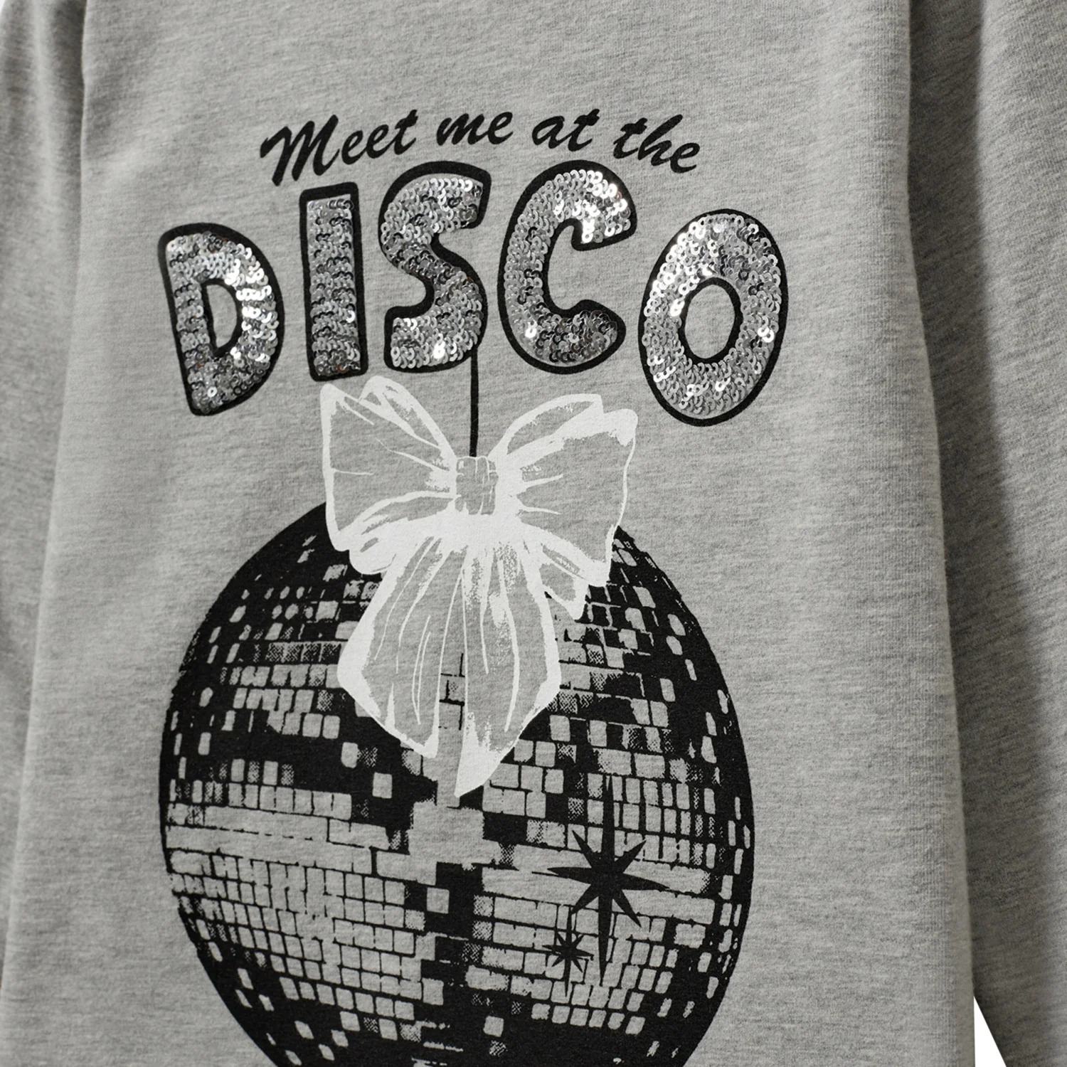 Sofie Schnoor Grey Melange PenillaSK T-shirt Long Sleeve - Image 3