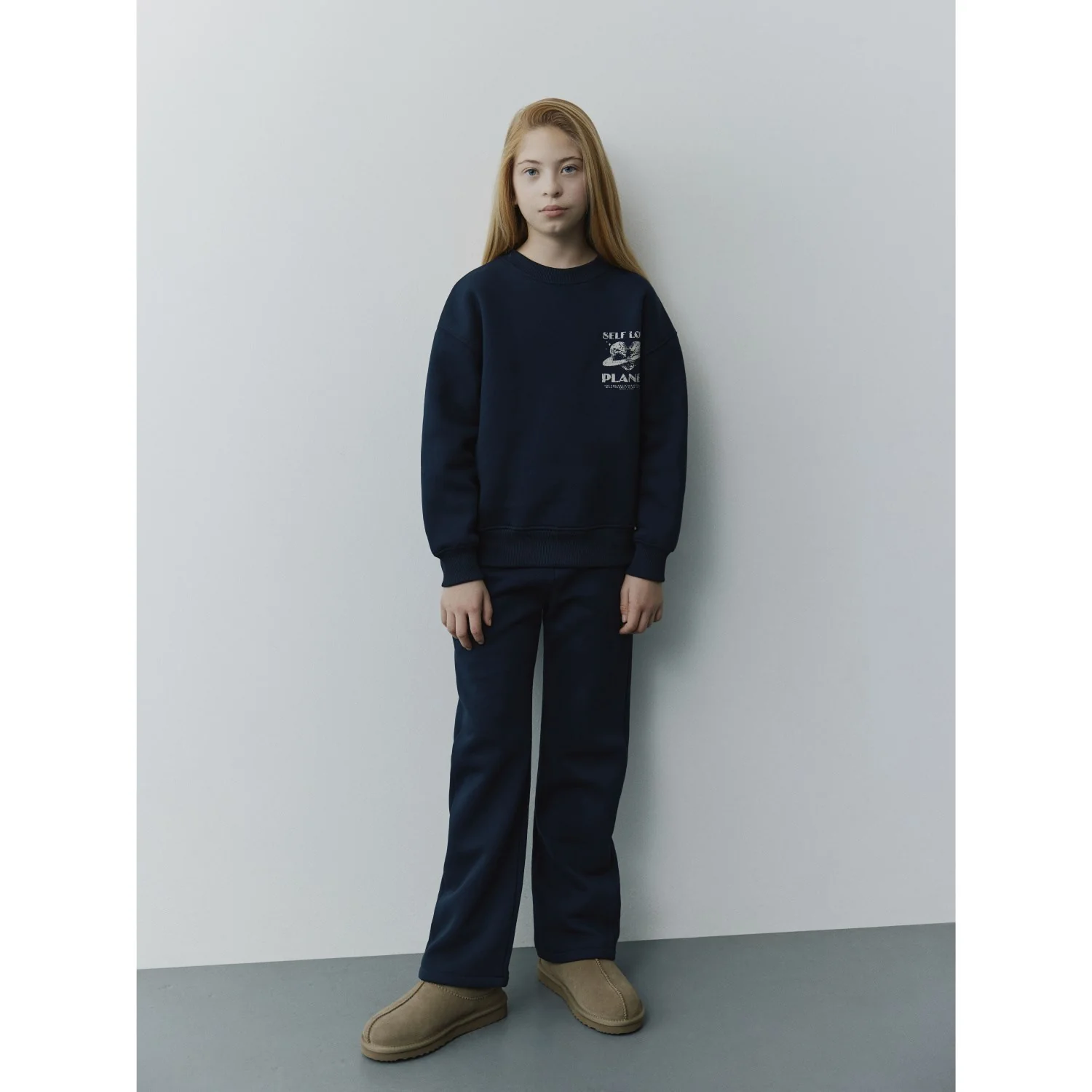 Sofie Schnoor Navy Blue EliSY Sweatshirt - Image 3