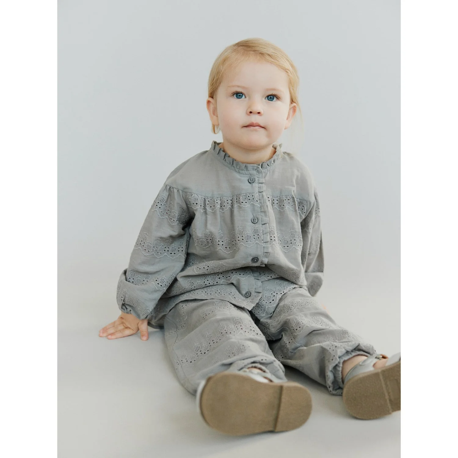 Sofie Schnoor Stone Grey Aylinkb Shirt - Image 2