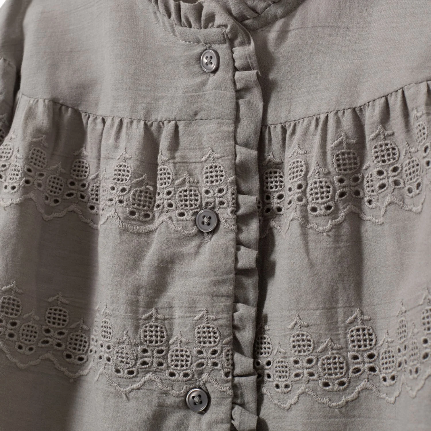 Sofie Schnoor Stone Grey Aylinkb Shirt - Image 4