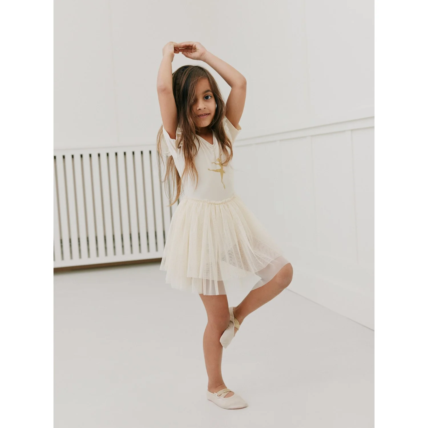 Sofie Schnoor X Luksusbaby Cream White Gym Shoe - Image 2