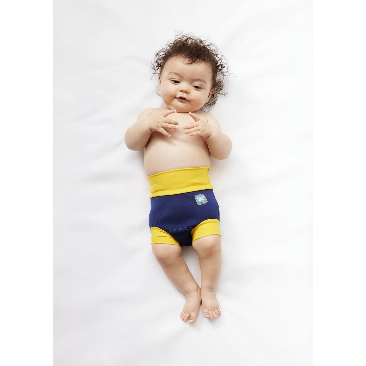 Splash About Navy/Yellow Happy Nappy - Image 3