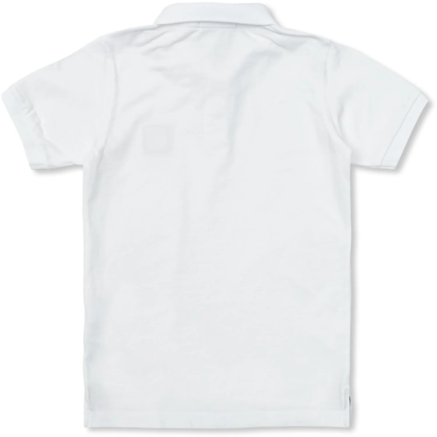 Stone Island White Ss Polo - Image 2