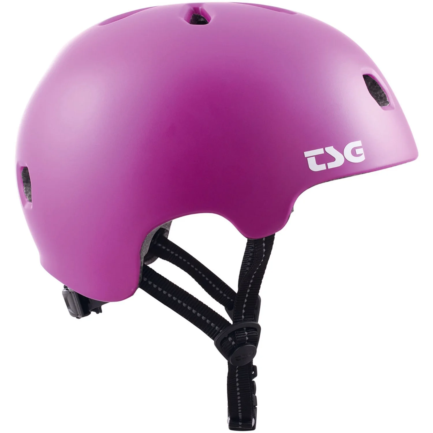TSG Meta Skate/BMX Helmet Satin Purple Magic - Image 4