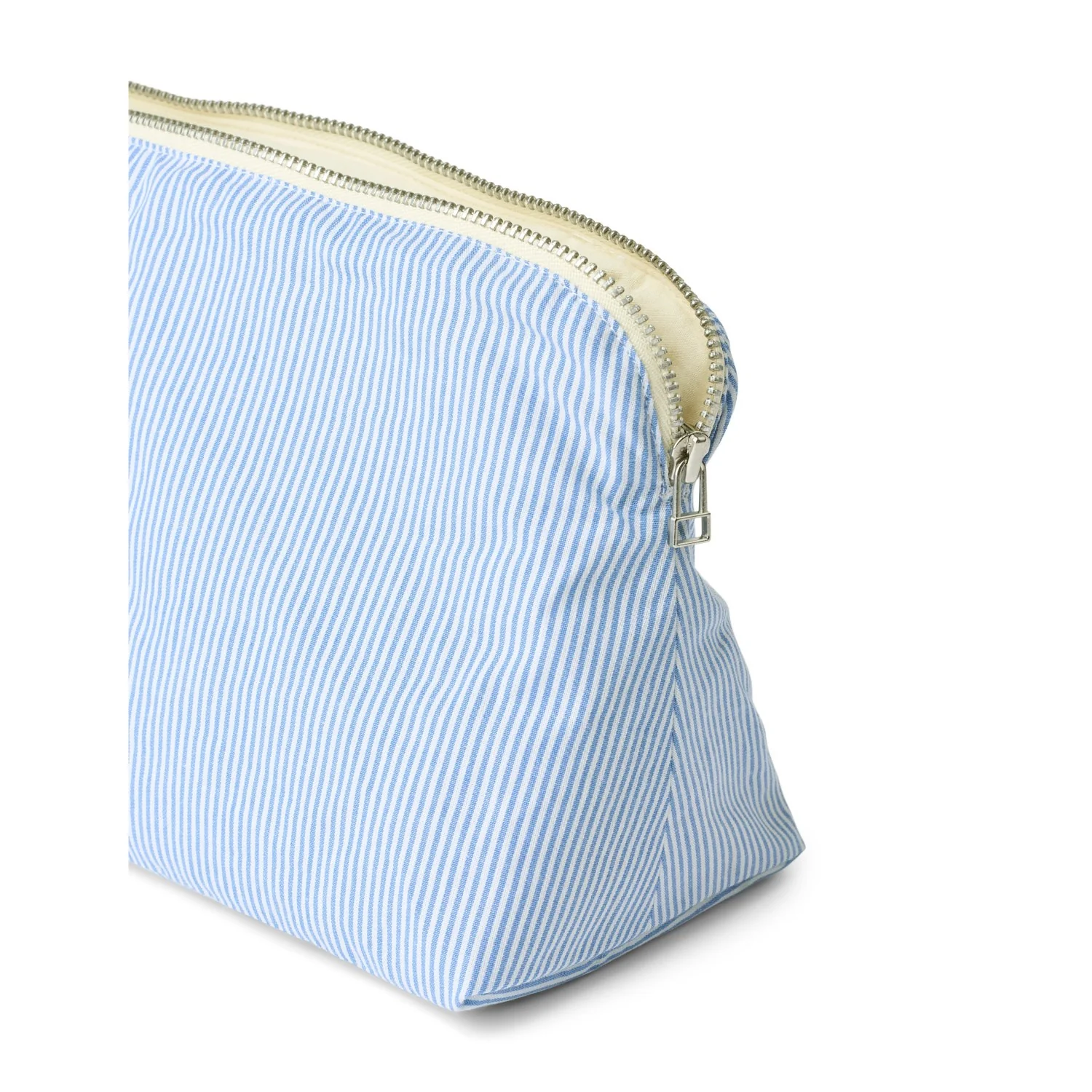 Studio Feder Milk Stripe Celia Mini Toiletry Bag Cotton - Image 2