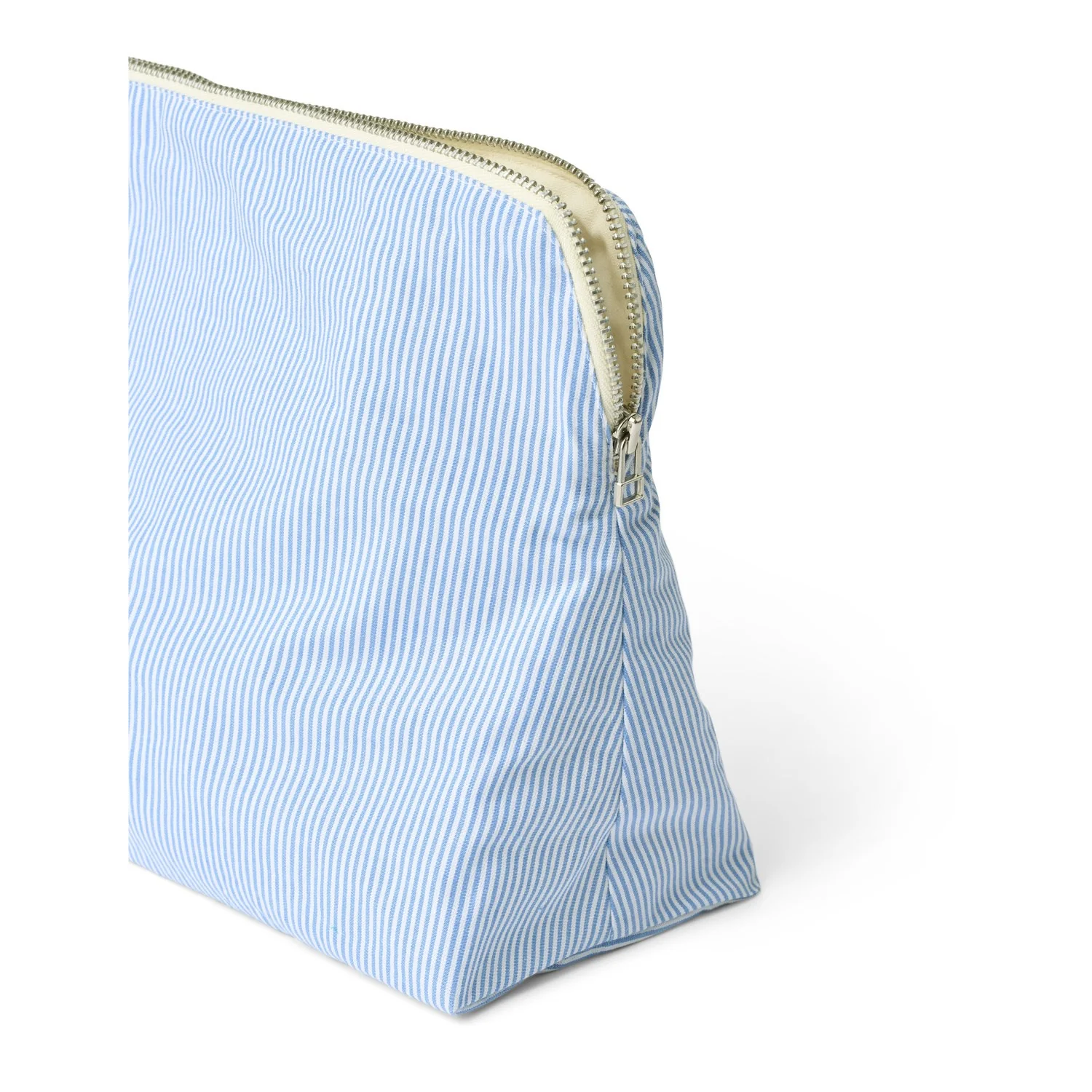 Studio Feder Milk Stripe Celia Toiletry Bag Cotton - Image 2