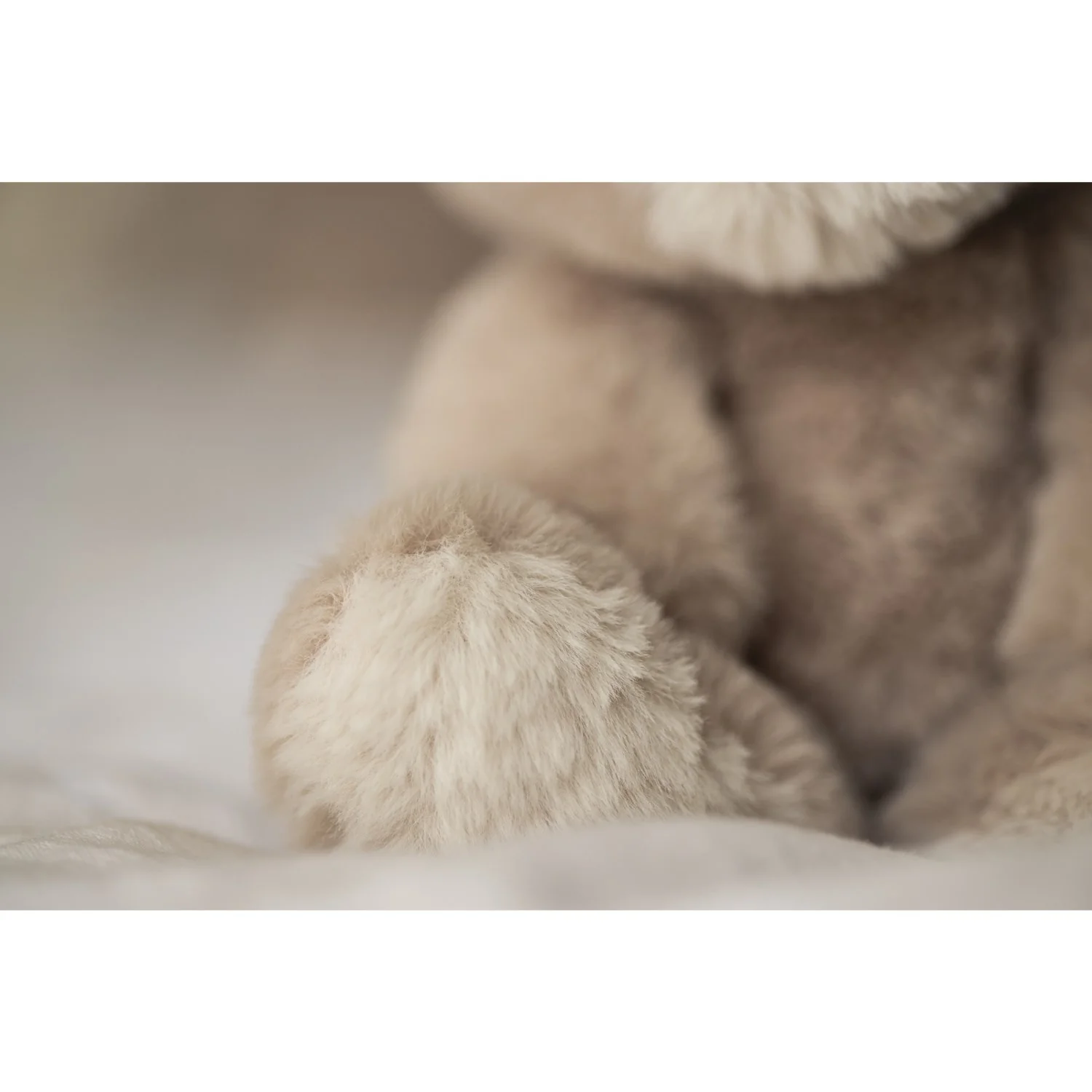 Teddykompaniet Beige Teddy Mocca - Bamse, 34 Cm - Image 3