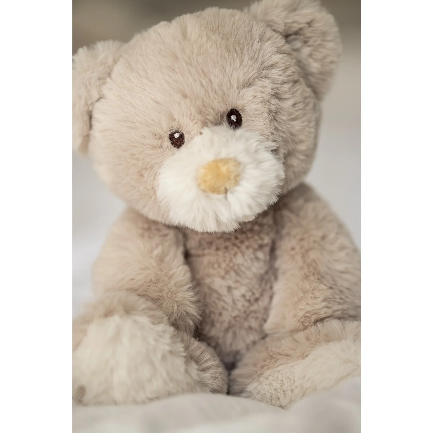 Teddykompaniet Beige Teddy Mocca - Bamse, 34 Cm - Image 4