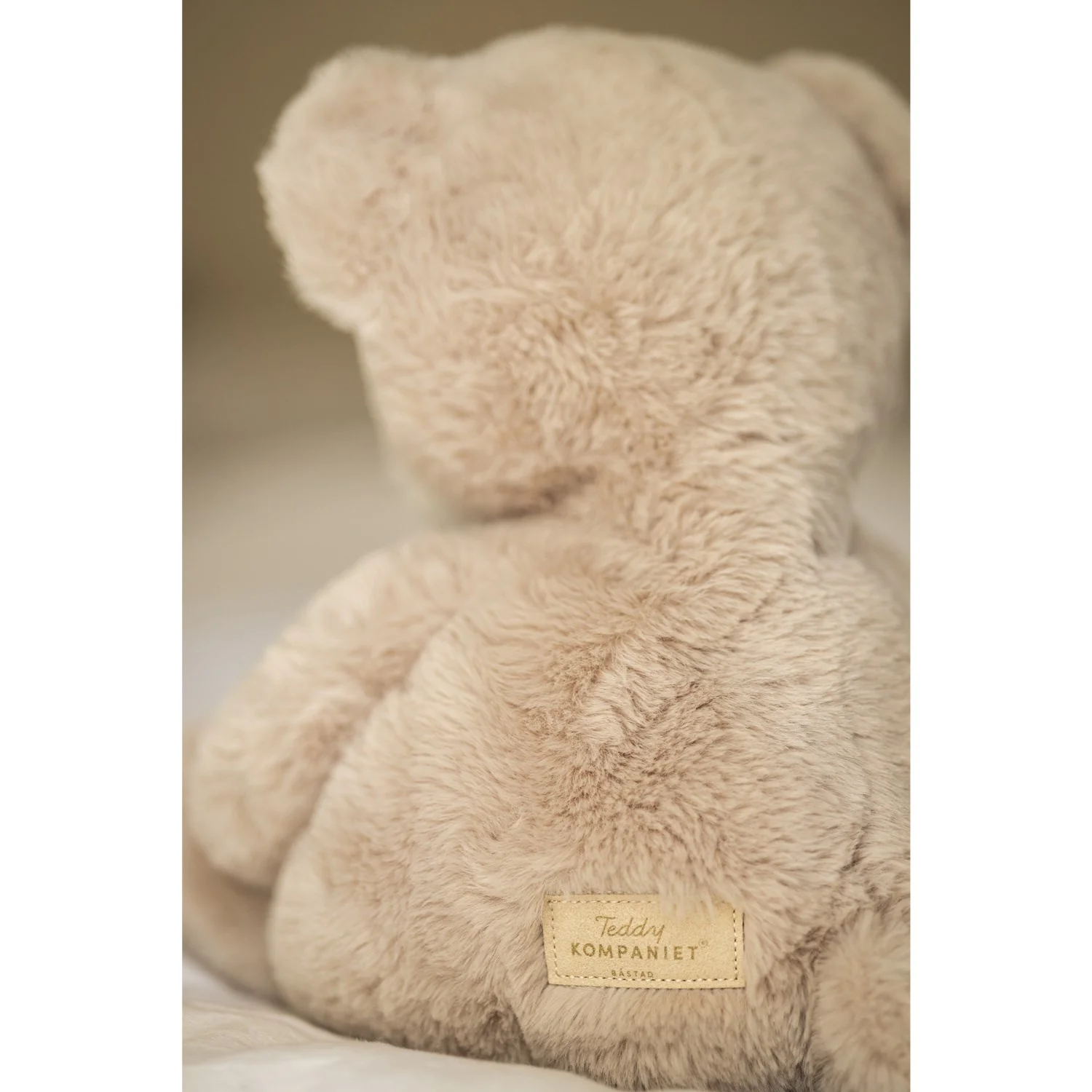 Teddykompaniet Beige Teddy Mocca - Bamse, 34 Cm - Image 5
