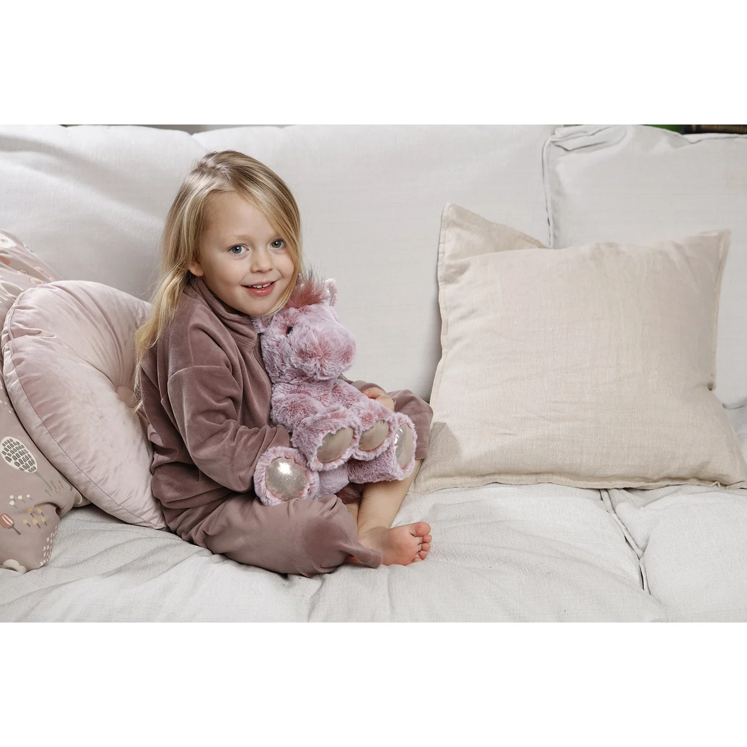 Teddykompaniet Pink Teddy Unicorns - Enhjørning Engla - Image 3