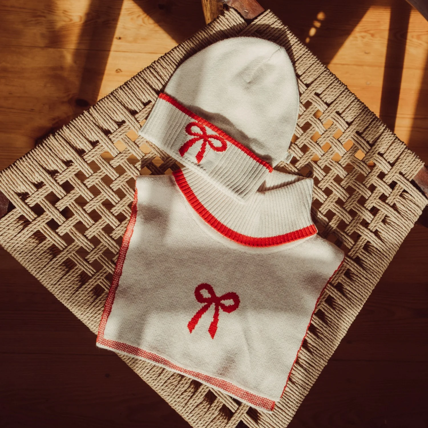 That's Mine Almond Peach Leonora Beanie - Image 3
