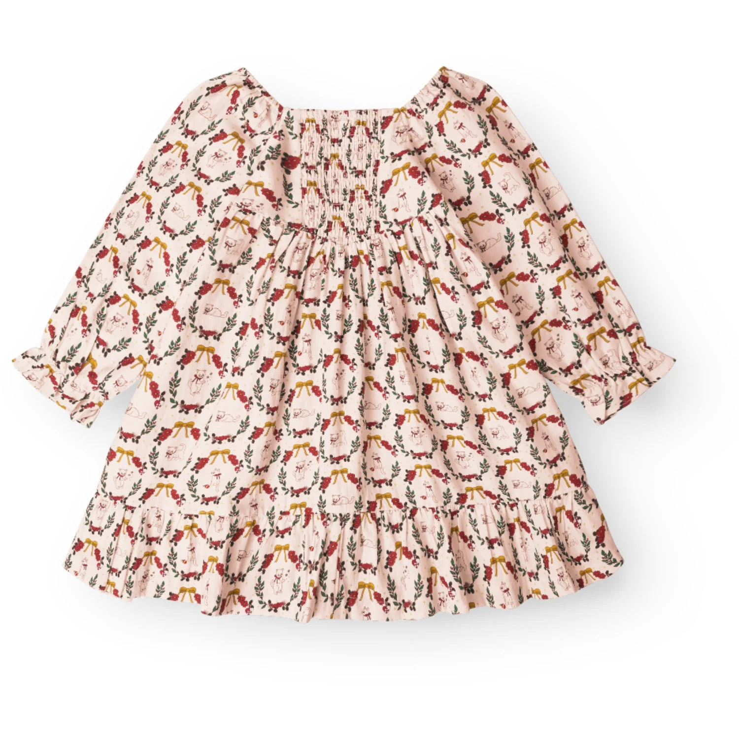 That's Mine Christmas Wreath Sarah Dress - Image 8