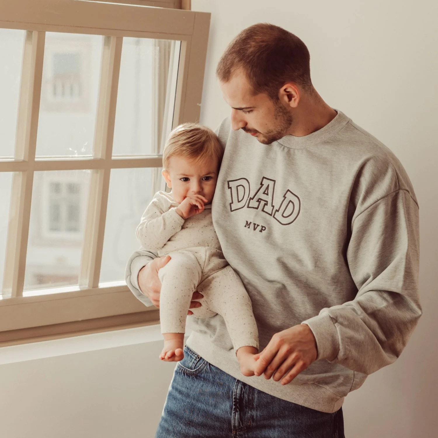 That's Mine Dad Mvp Auguste Sweatshirt - Image 5