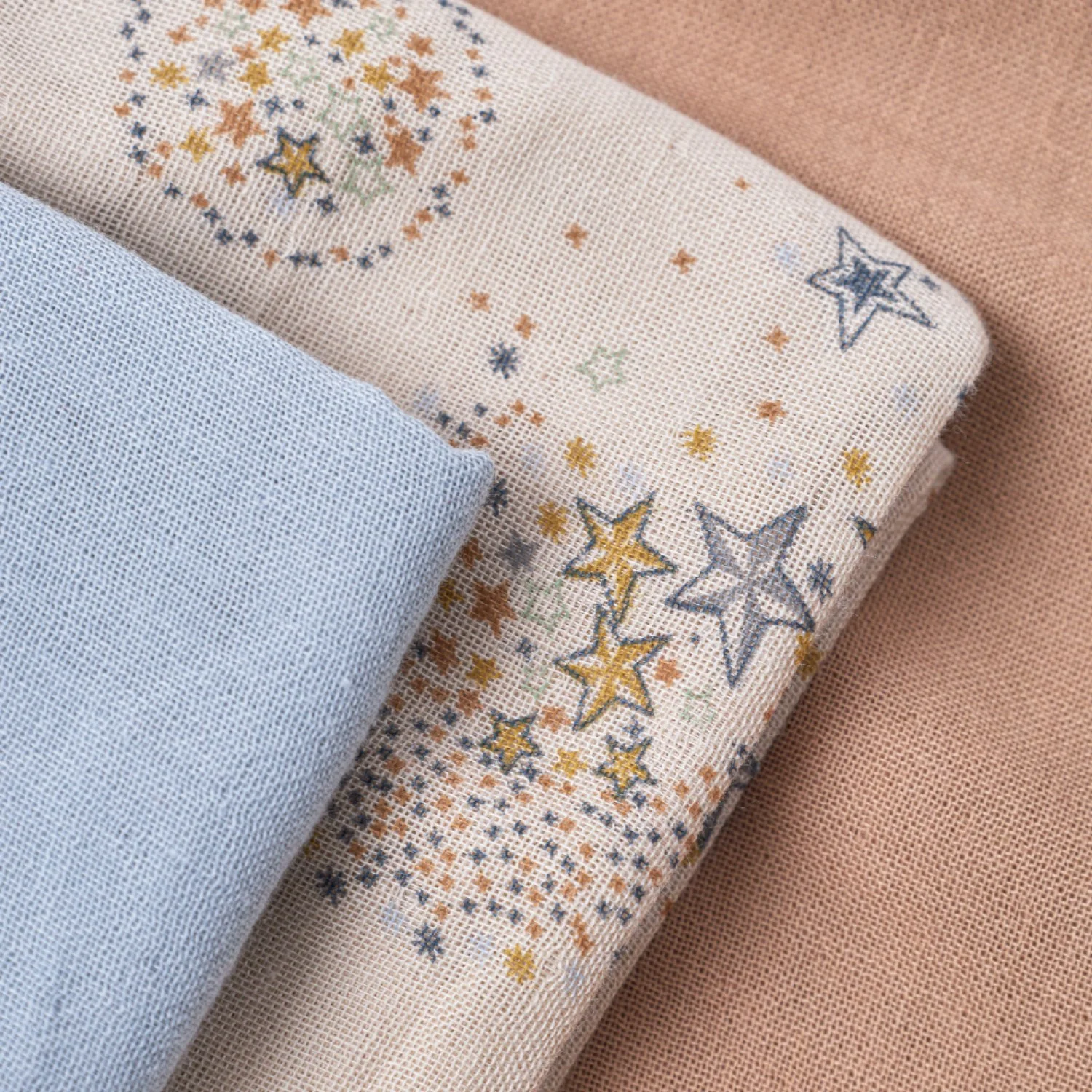 That's Mine Million Stars Bora Muslin Cloth 3-Pack - Image 2