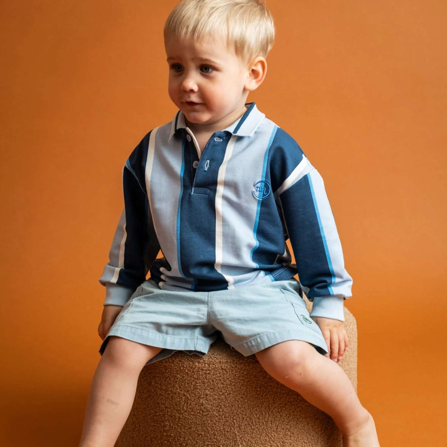 That's Mine Multi Stripe Victor Polo Shirt - Image 2