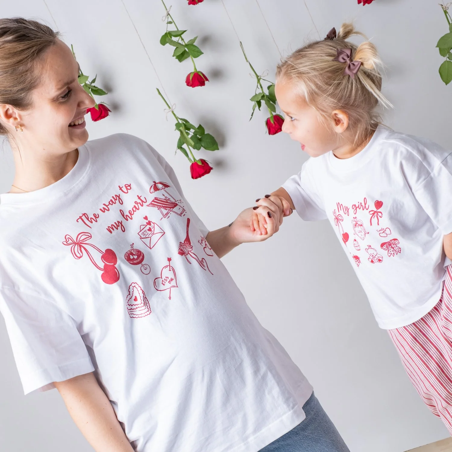 That's Mine My Girl Vilde Oversized T-Shirt - Image 3