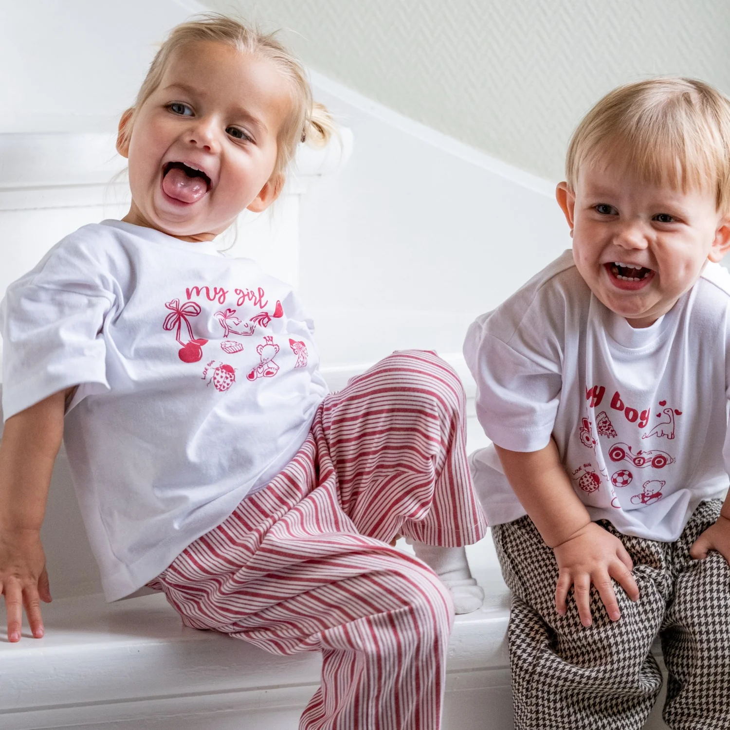 That's Mine My Girl Vilde Oversized T-Shirt - Image 4
