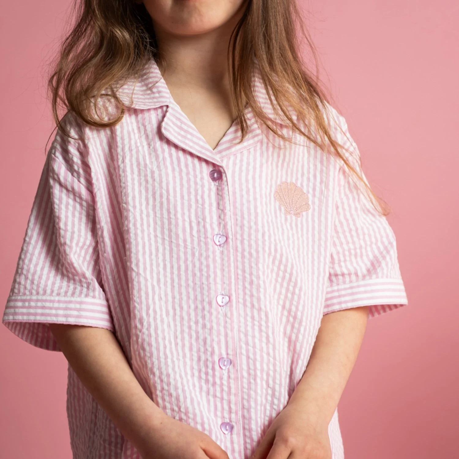 That's Mine Pink Stripe Ino Shirt - Image 3