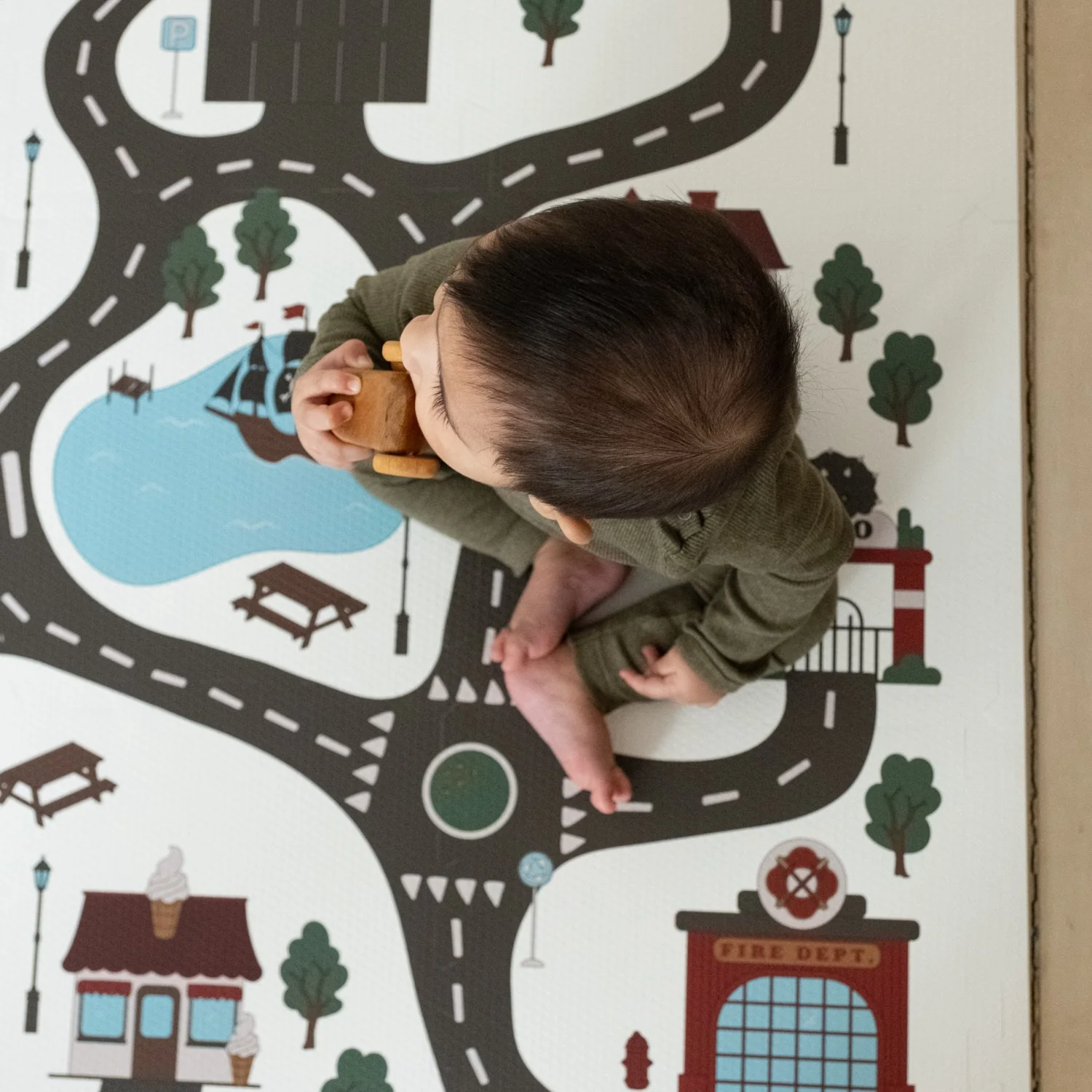 That's Mine Roadtrip Alva Foam Play Mat Square - Image 4
