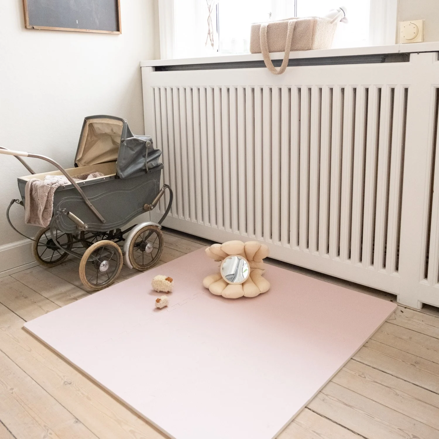 That's Mine Rose Blush Alva Foam Play Mat Square - Image 4