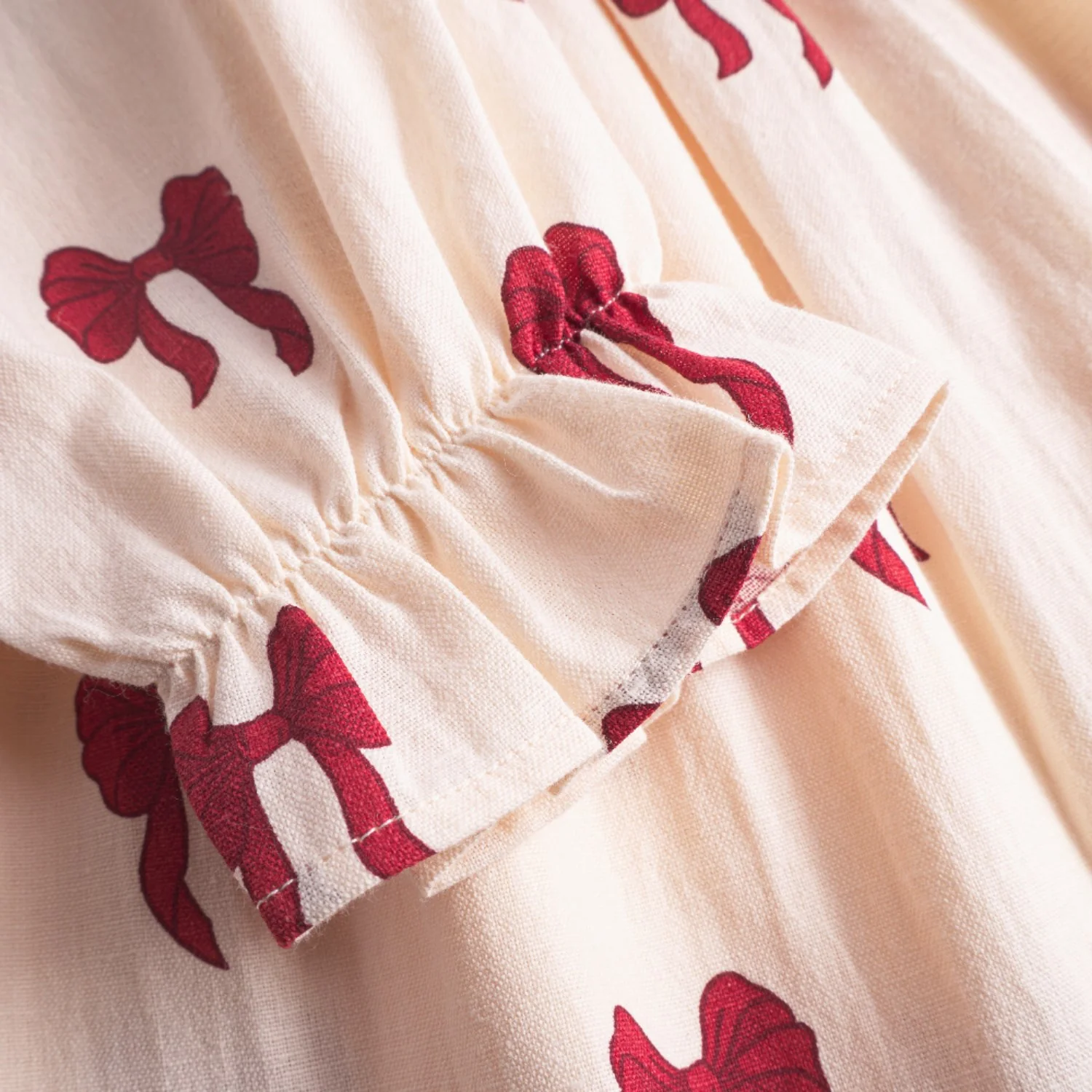That's Mine Rouge Boucle Sarah Dress - Image 5