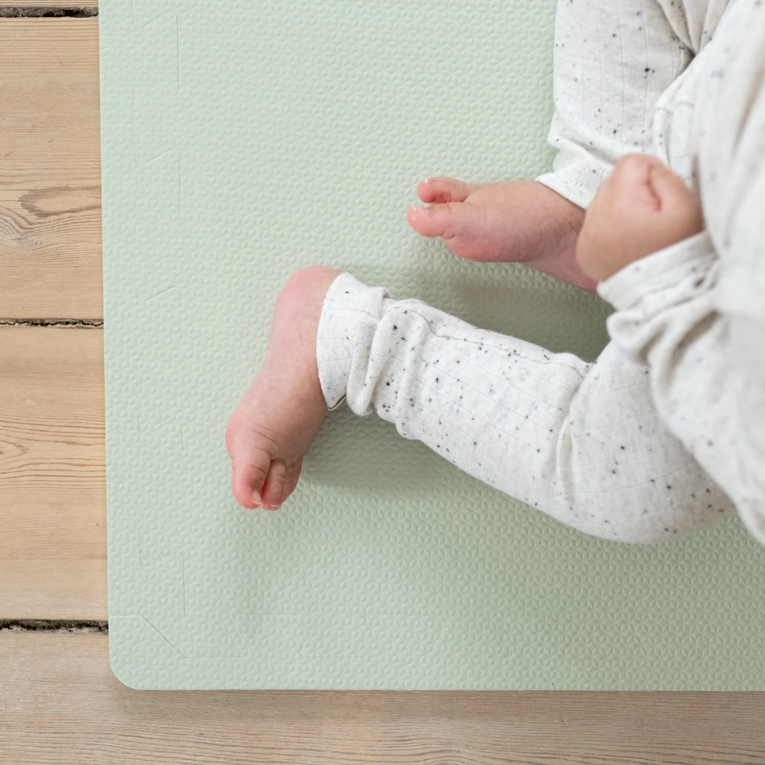 That's Mine Sage Green Alva Foam Play Mat Square - Image 4