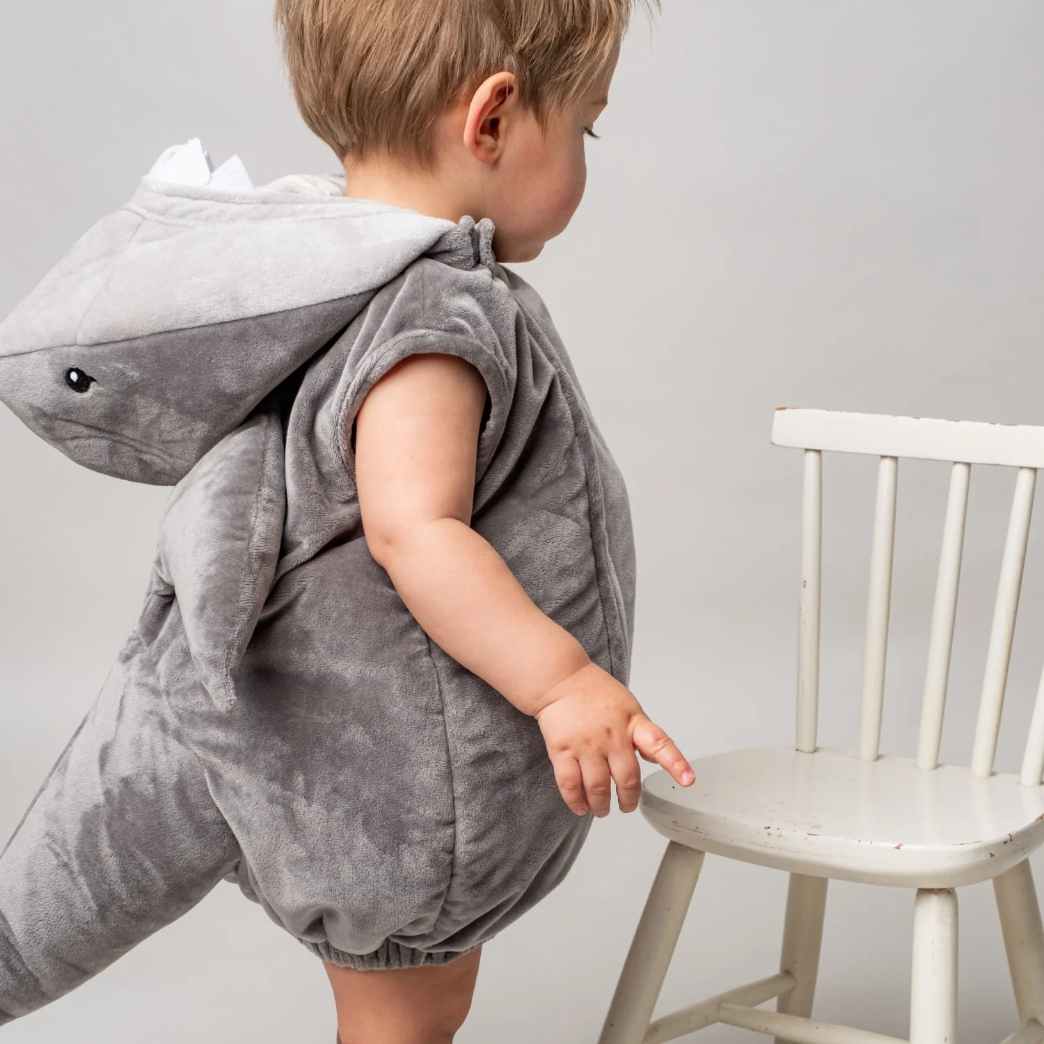 That's Mine Silver Grey Hank Shark Suit - Image 7
