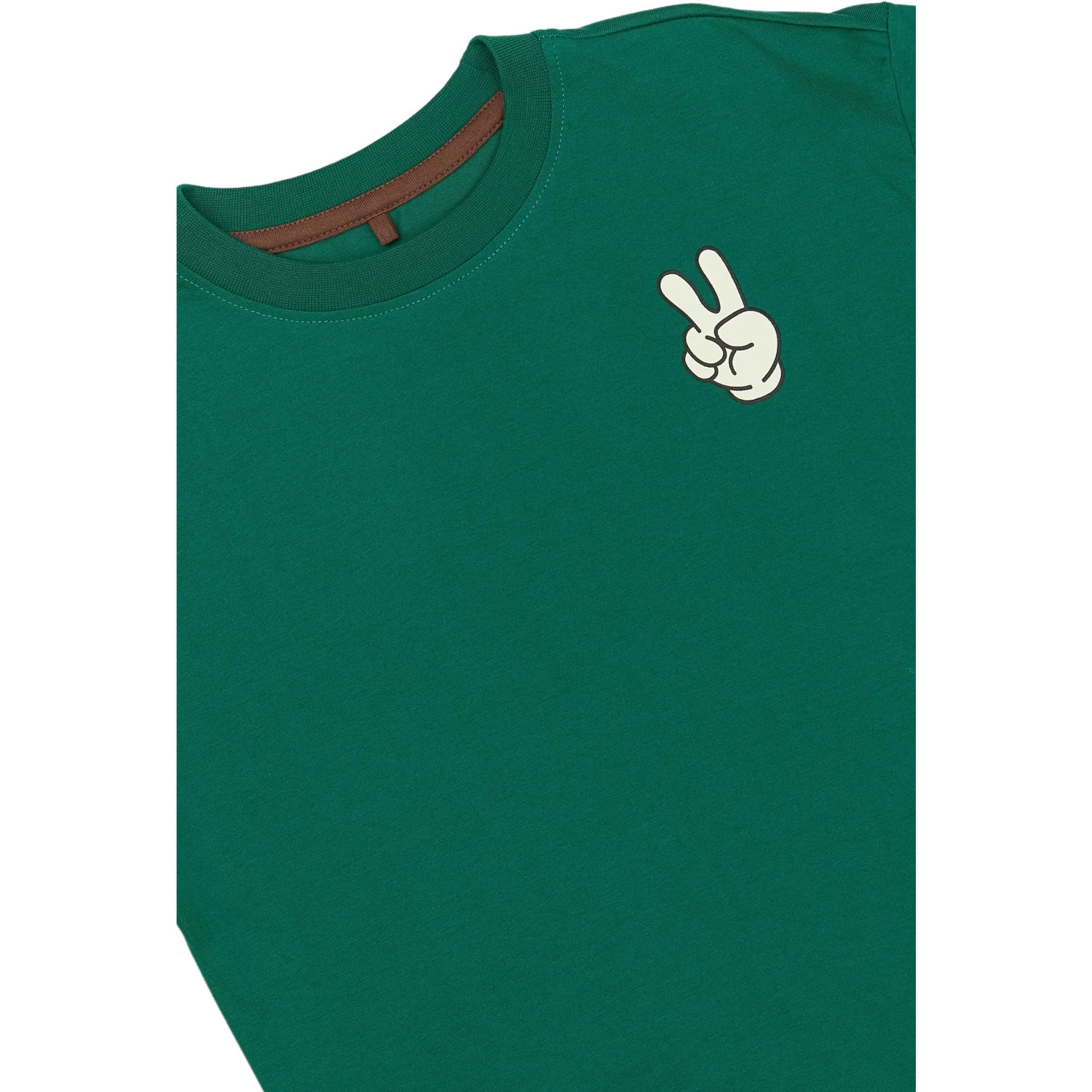 The New Alpine Green Panton Oversize S_S Tee - Image 4