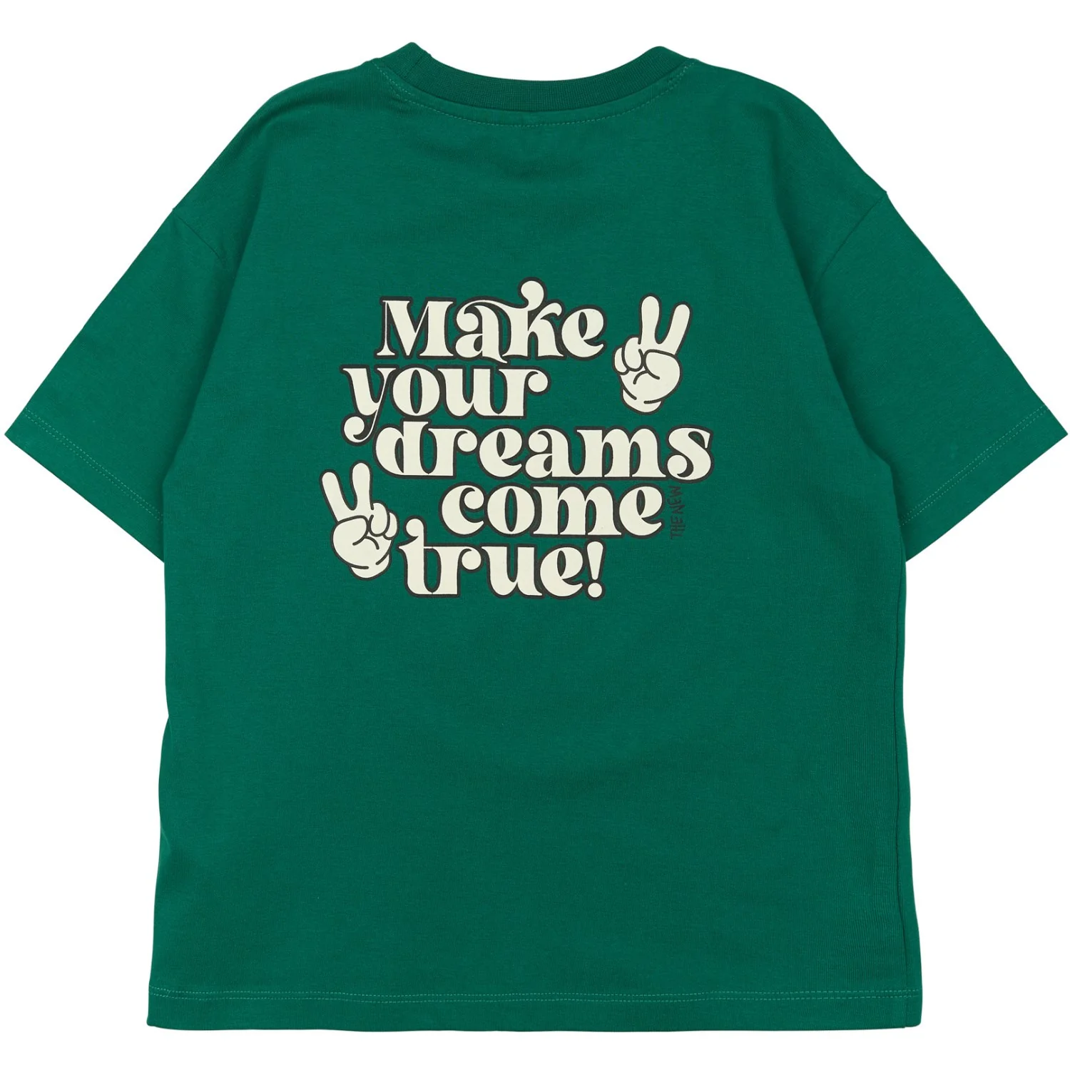 The New Alpine Green Panton Oversize S_S Tee - Image 5