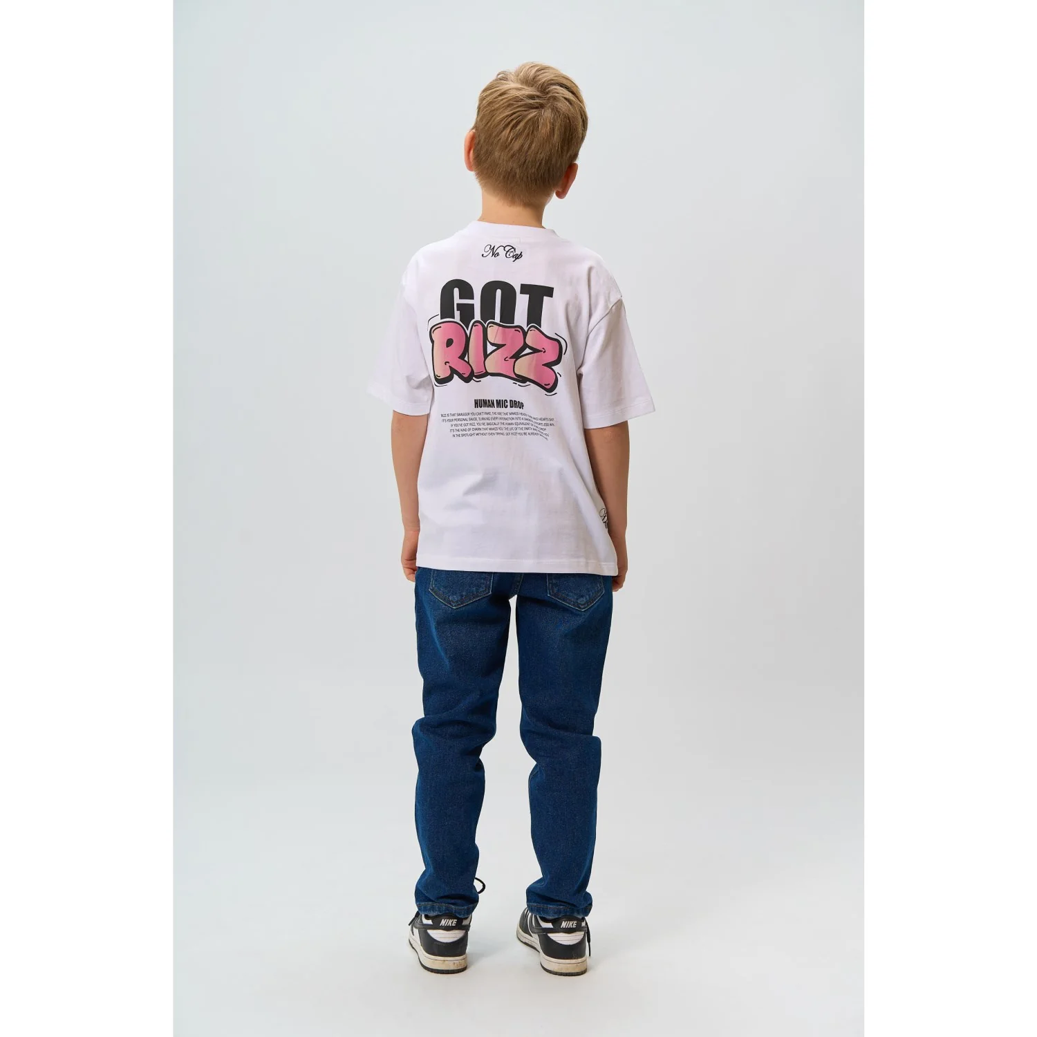 The New Bright White Regan Oversize S_S Tee - Image 4
