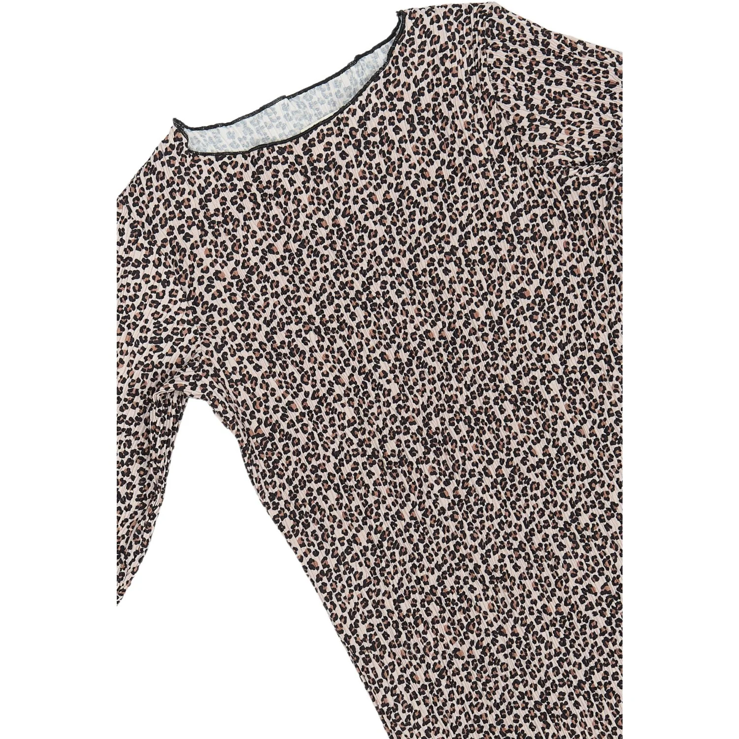 The New Feather Gray AOP TNPet L_S Pleat Dress - Image 5