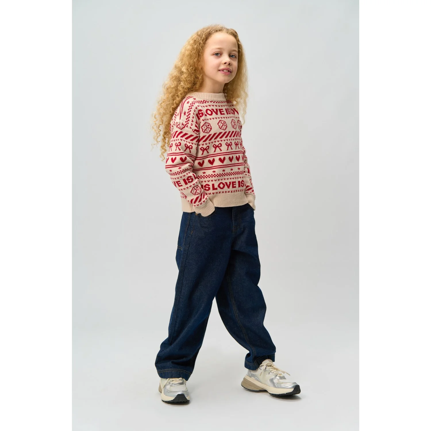 The New Gardenia AOP Raline Jacquard Pullover - Image 3