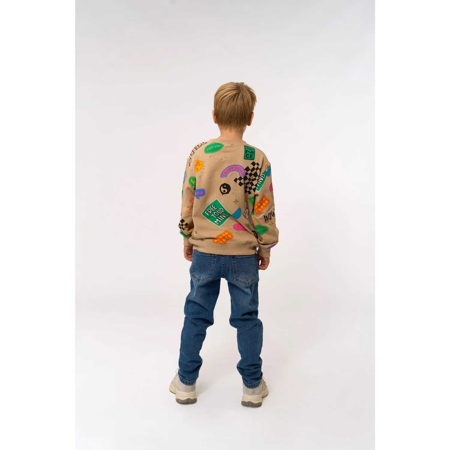 The New Humus AOP Peter Oversize Sweatshirt - Image 4