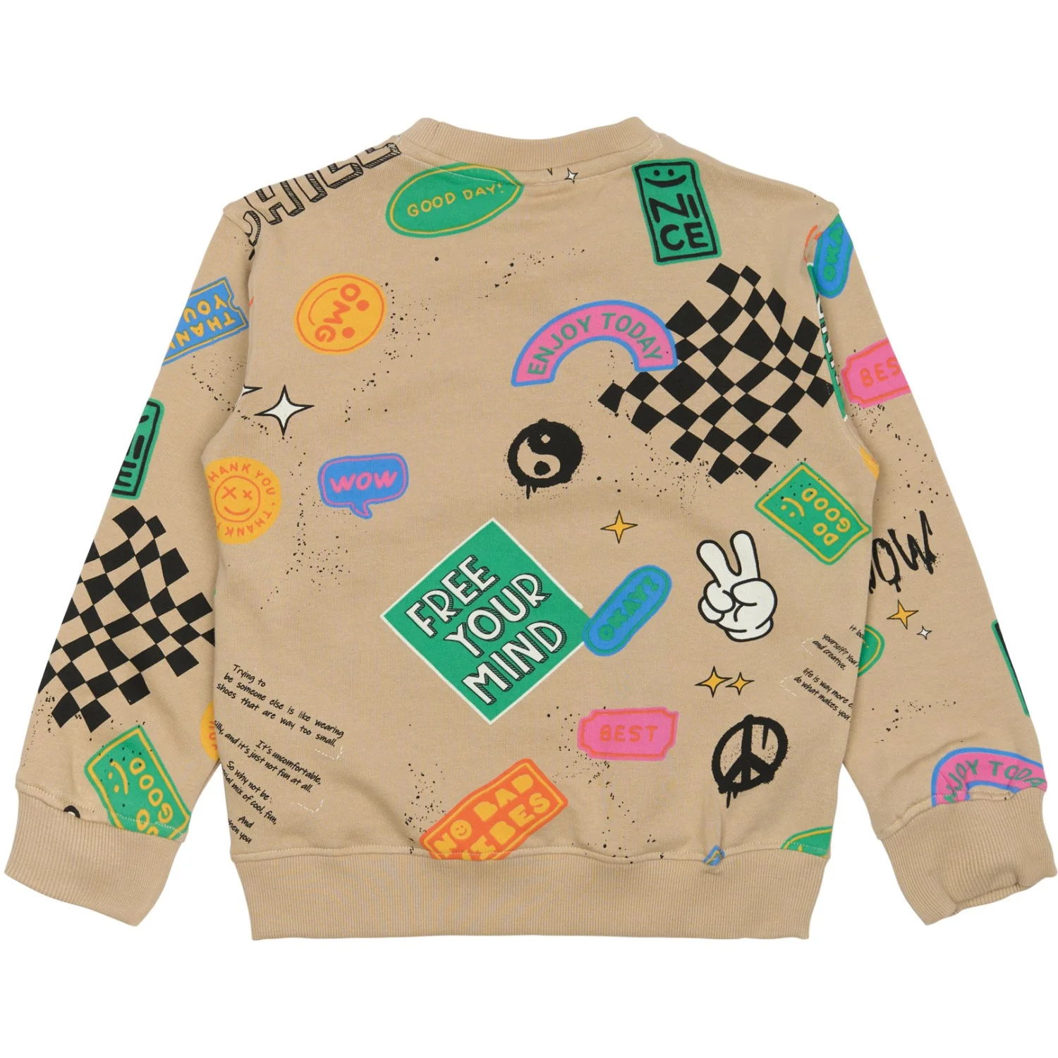 The New Humus AOP Peter Oversize Sweatshirt - Image 6