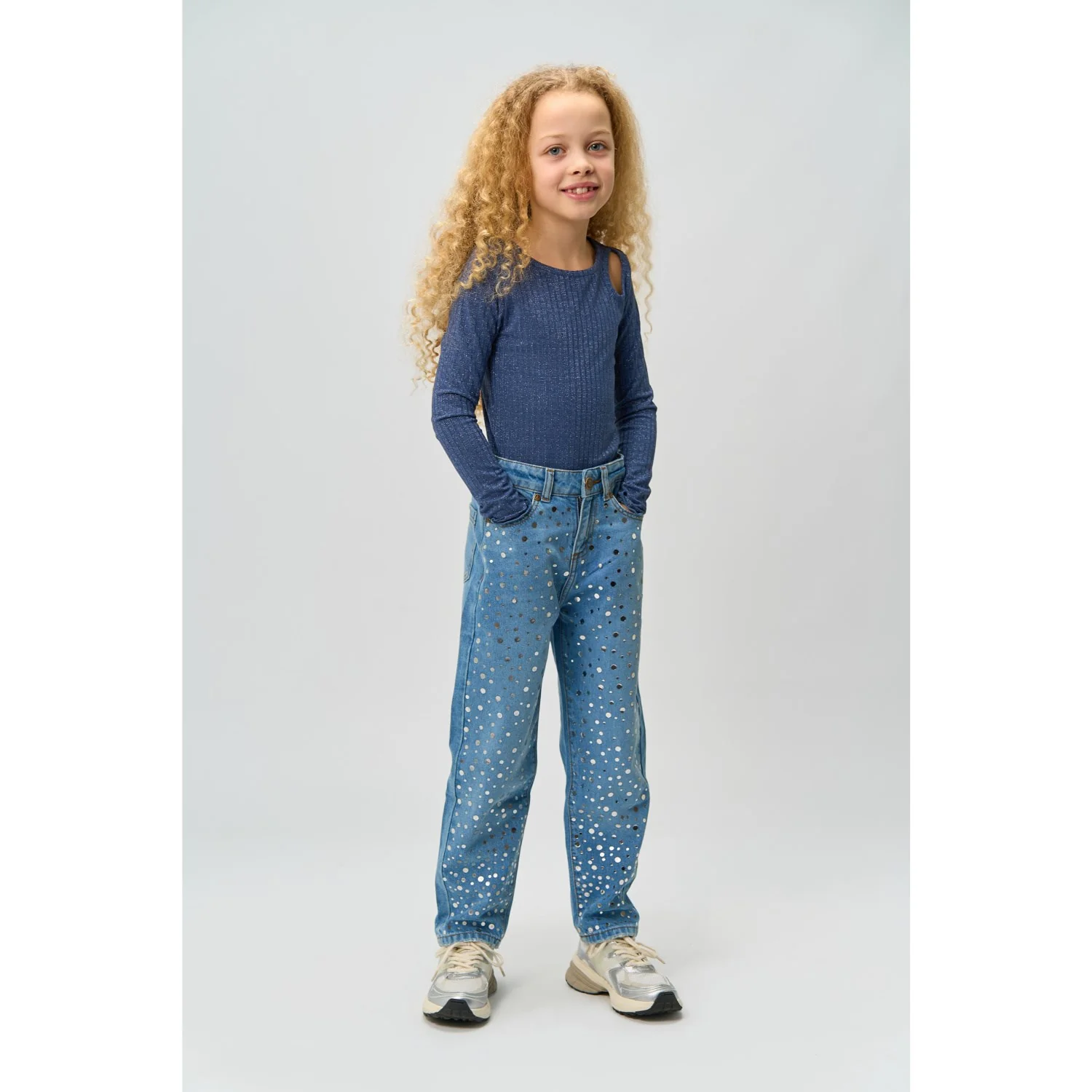The New Light Blue Denim Romina Mom Fit Jeans - Image 3
