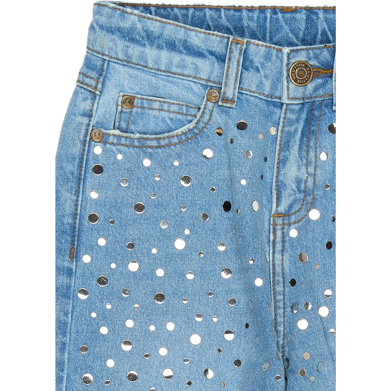 The New Light Blue Denim Romina Mom Fit Jeans - Image 5