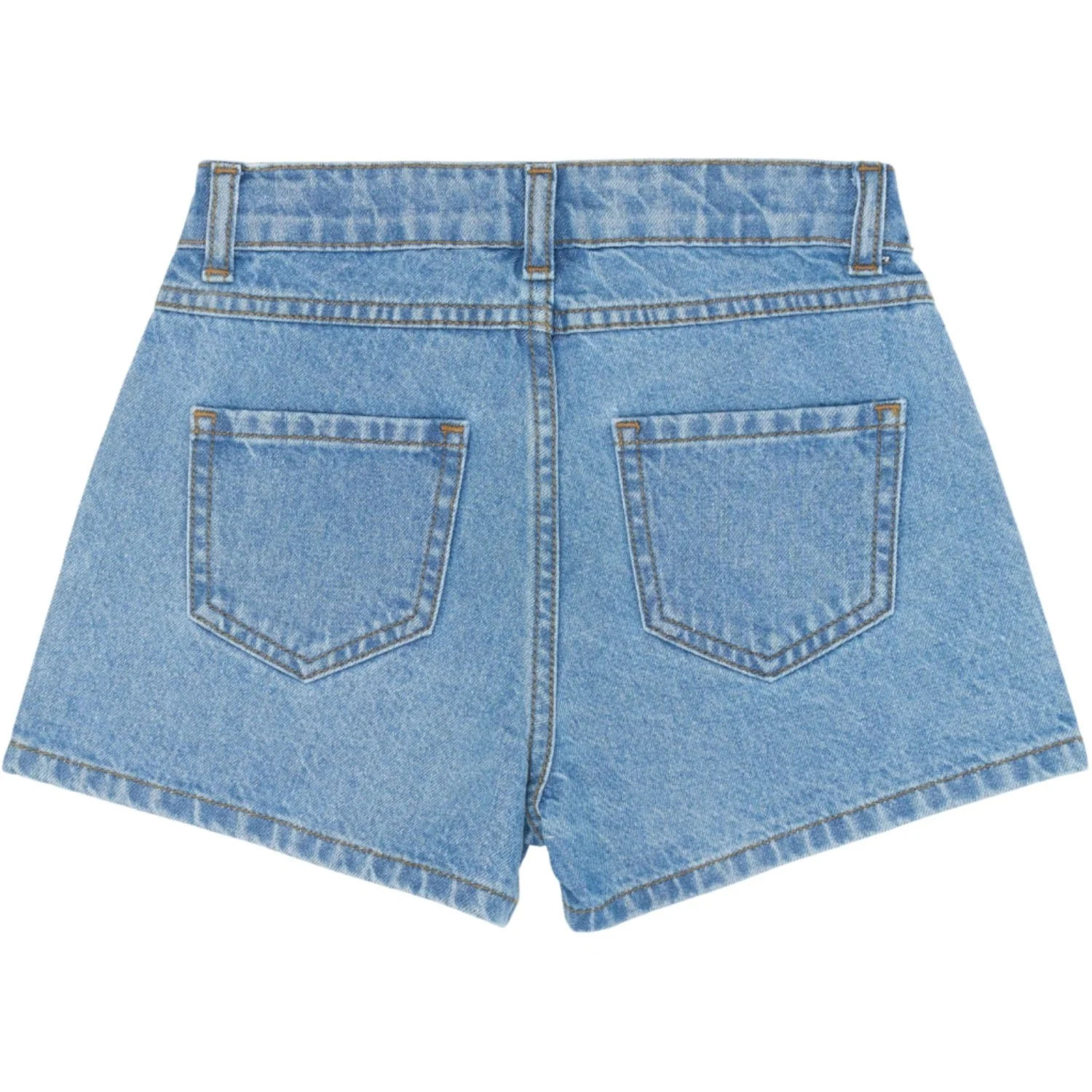 The New Light Blue Denim Tnromina Regular Fit Denim Shorts - Image 4