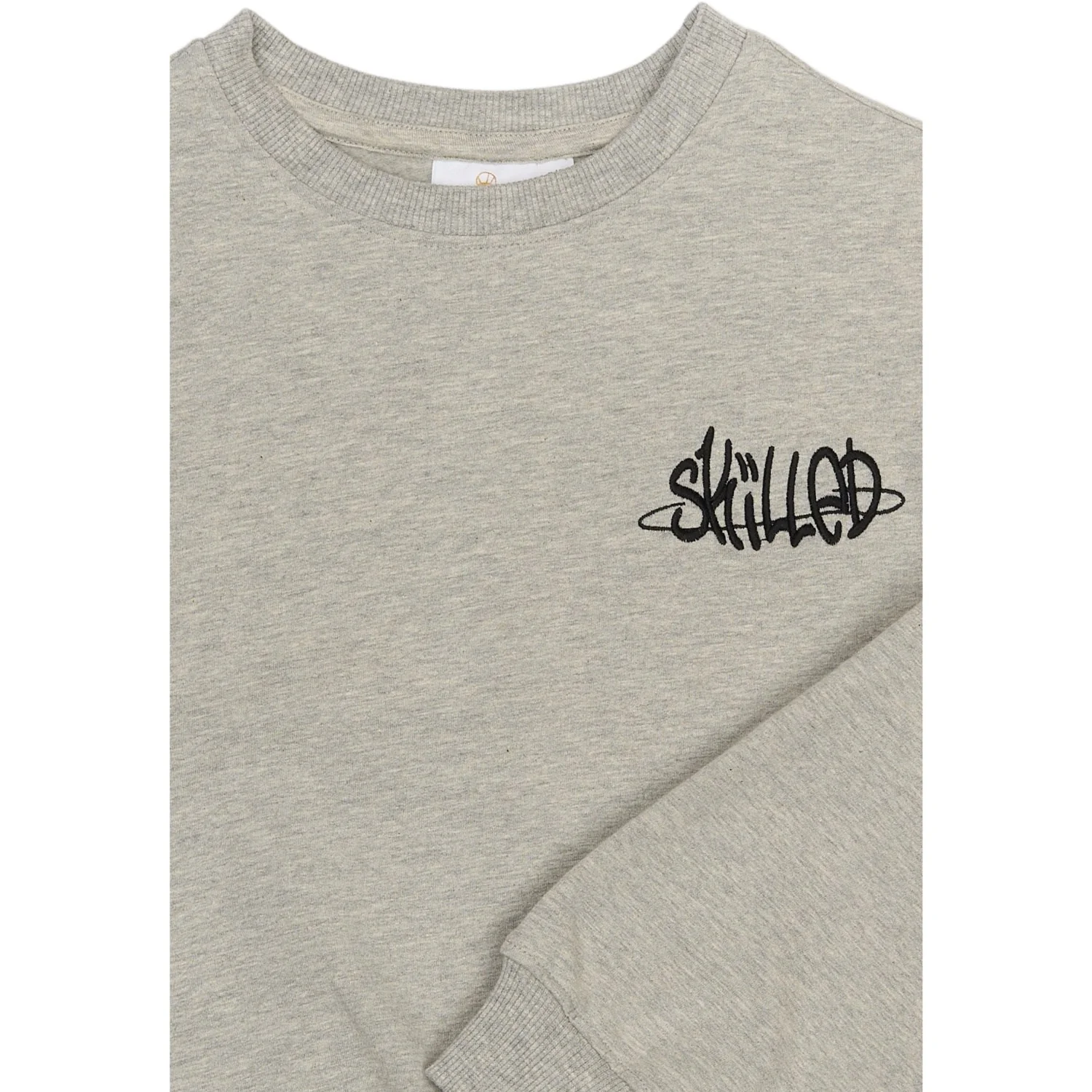 The New Light Grey Melange Ron Melange Oversize Sweatshirt - Image 6