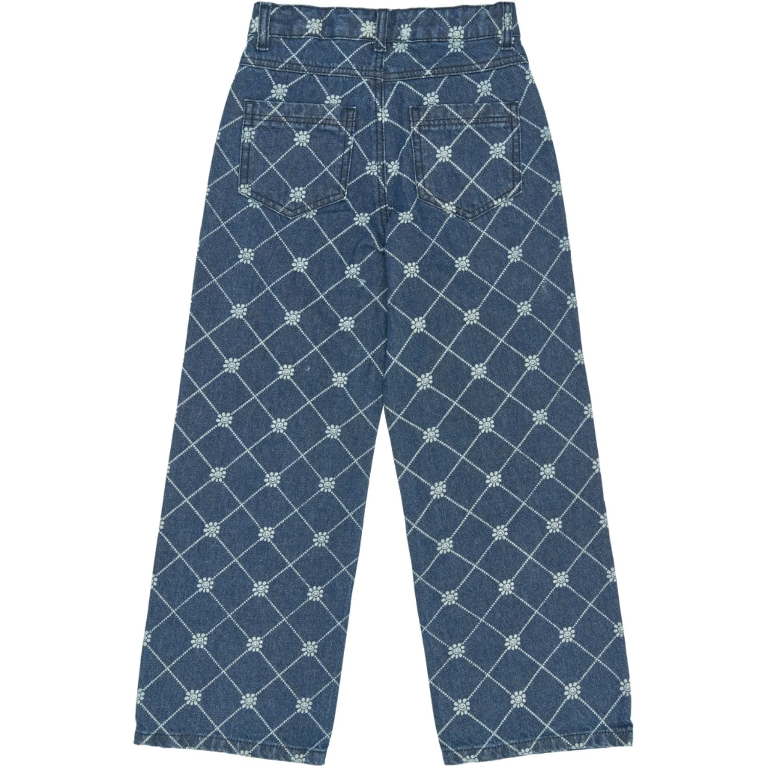 The New Medium Blue Denim Tnstine Wide Fit Jeans - Image 4