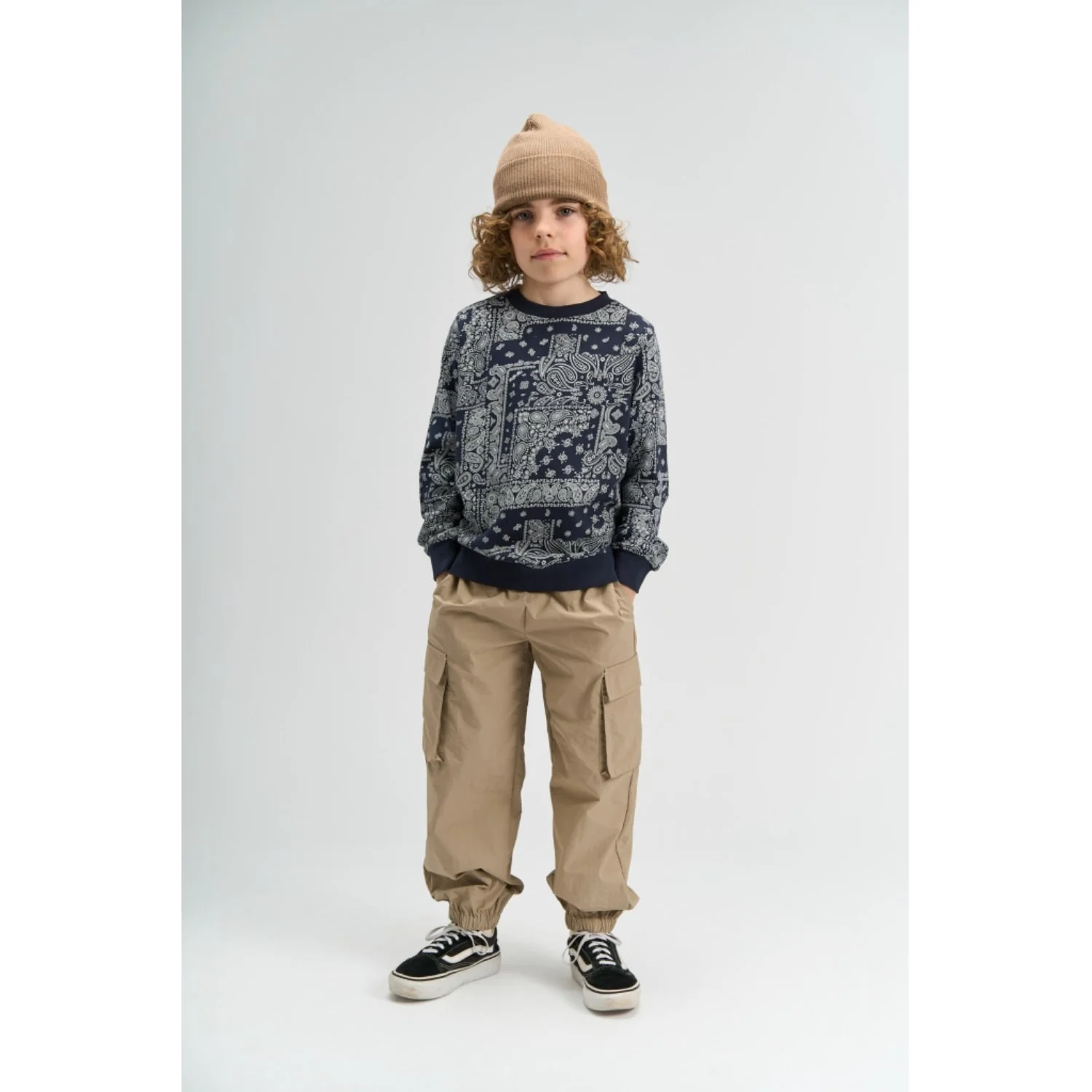 The New Navy Blazer Aop Tnsixten Sweatshirt - Image 2